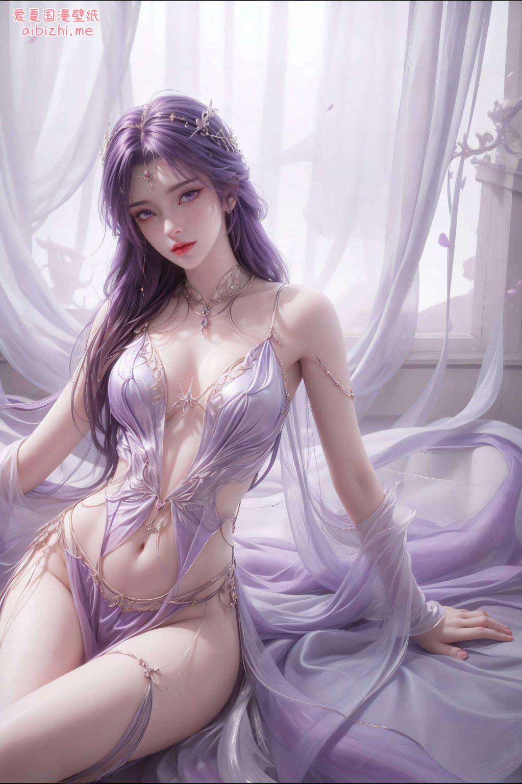 她是国漫界的美女AI每一个壁纸都是她创意的结晶