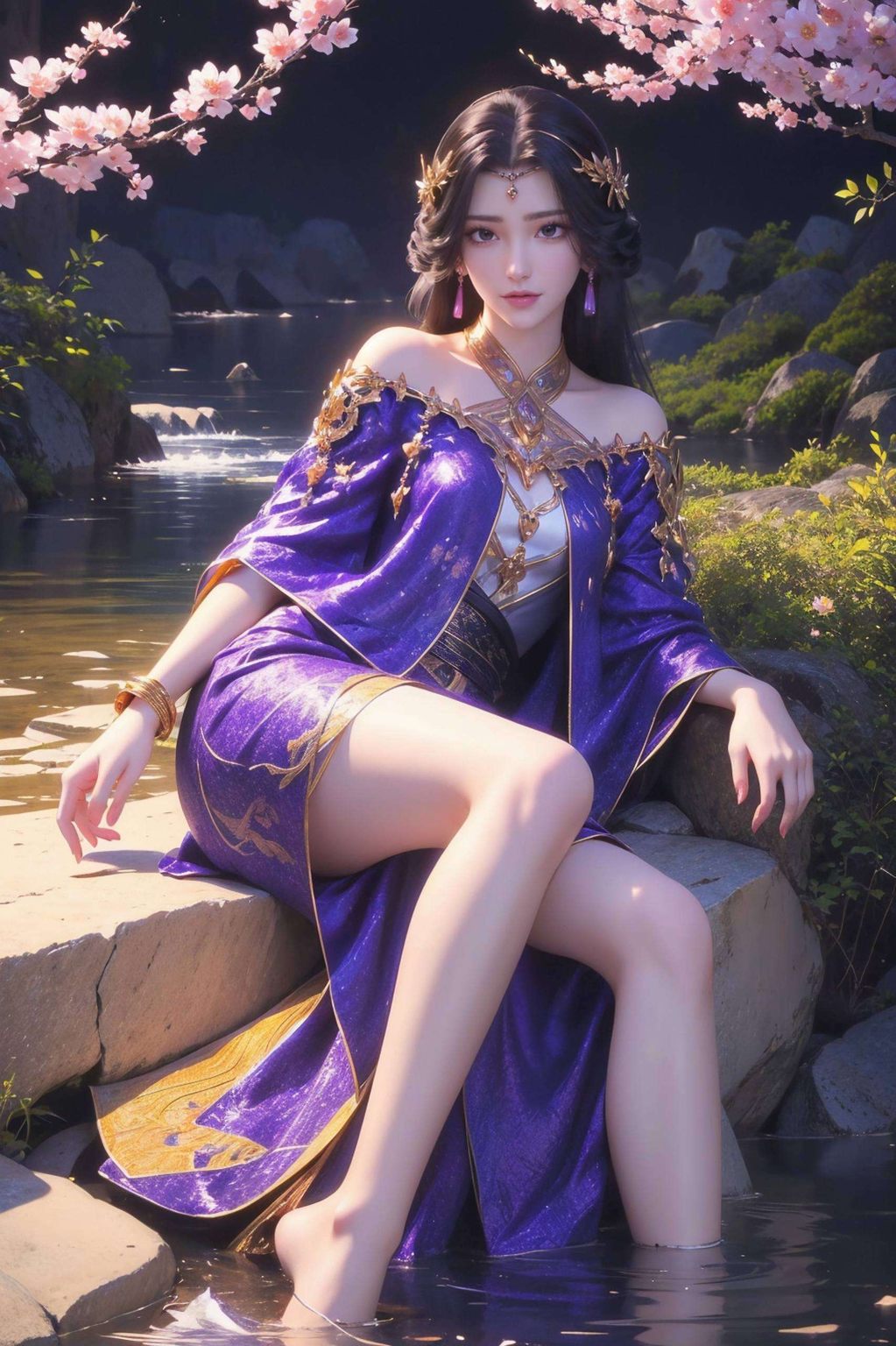遇见云曦动态高清壁纸——这位国漫女神以其优雅动作细腻的笔触