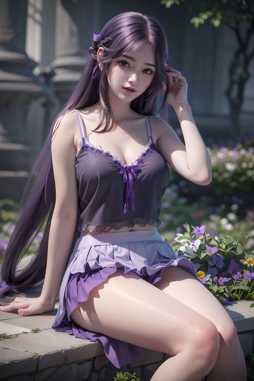 打造超高清4K最美壁纸！这款云曦正脸壁纸动漫女美得让人心动
