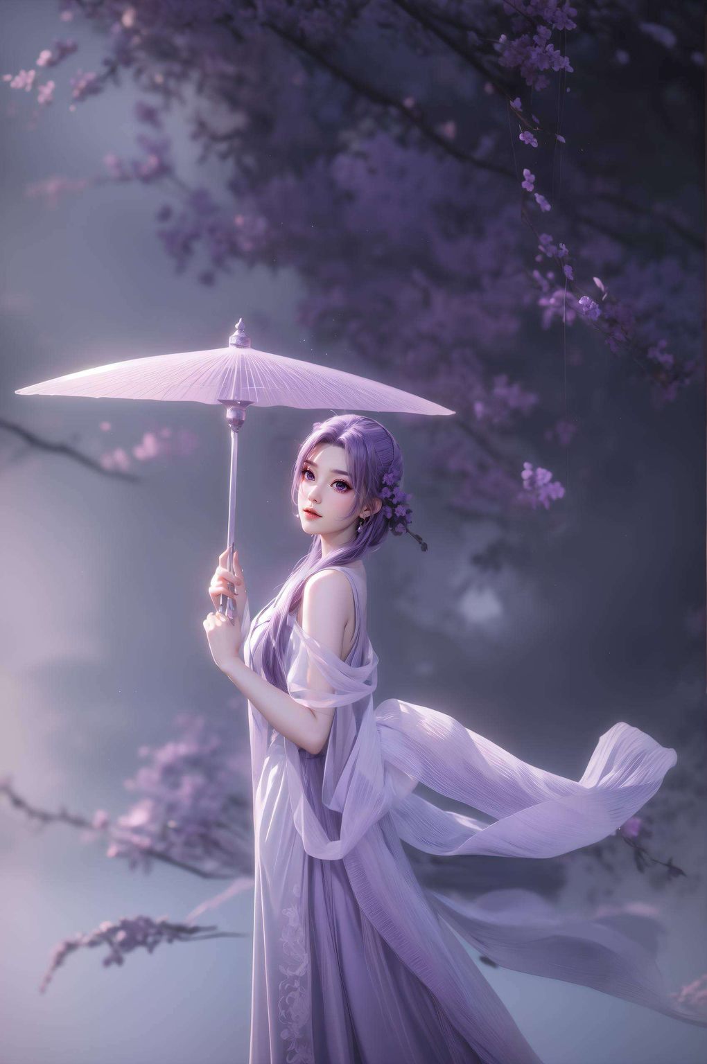 为你的桌面带来别样风情国漫美女壁纸
