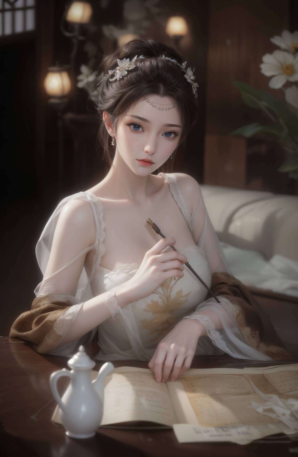 东方美学的独特韵味与科技感完美结合这款云韵潮流壁纸