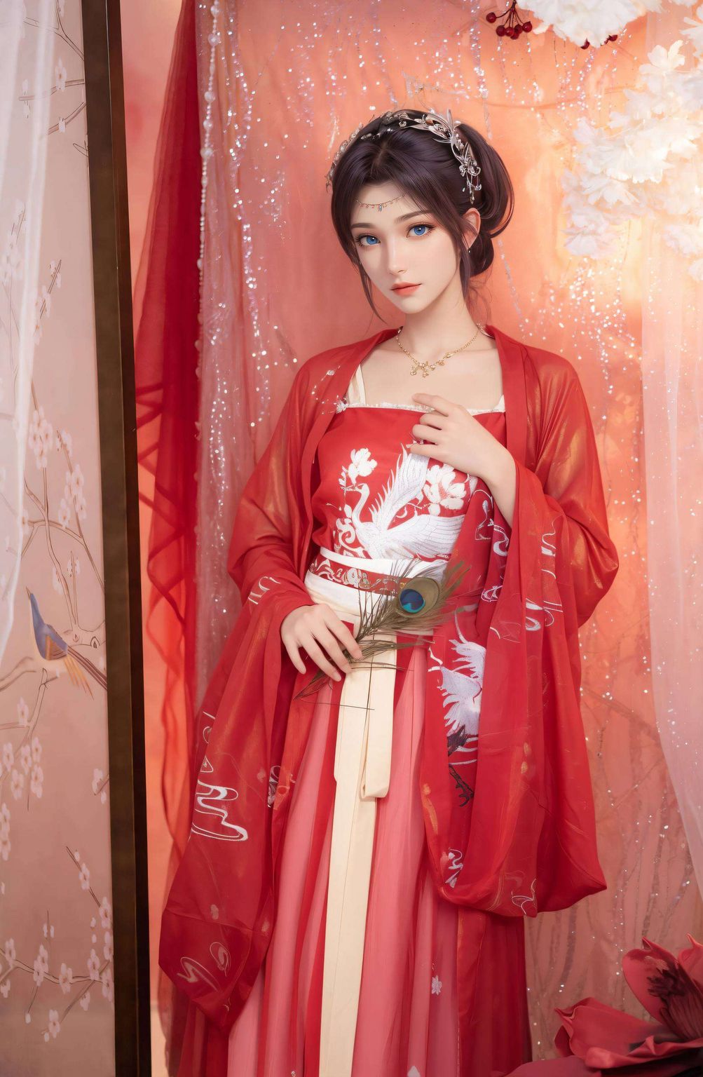 国漫女主的魅力波点元素点缀