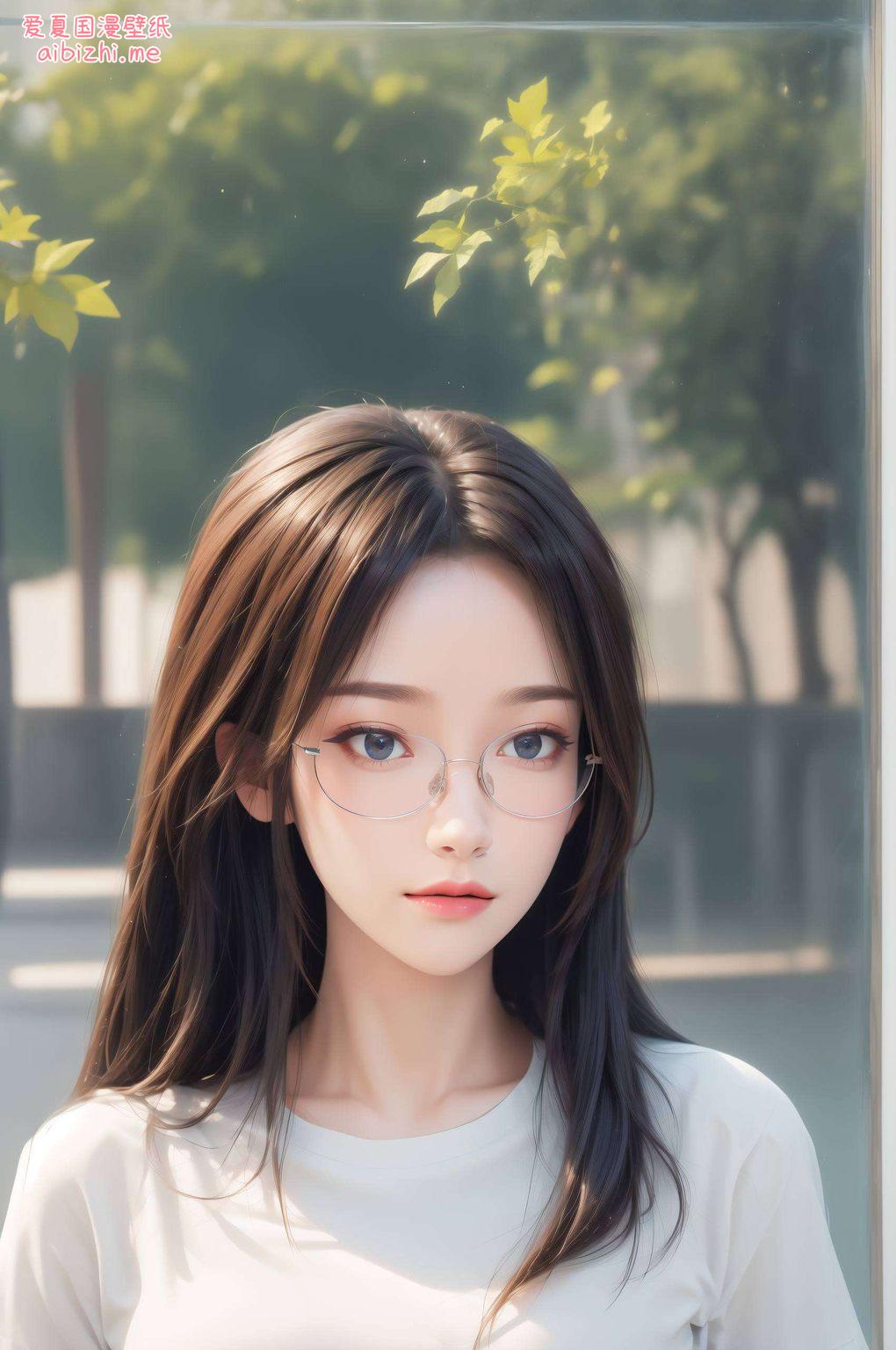 为你的iPhone增添一抹独特的风情这款梦幻般的粉色国漫美女壁纸