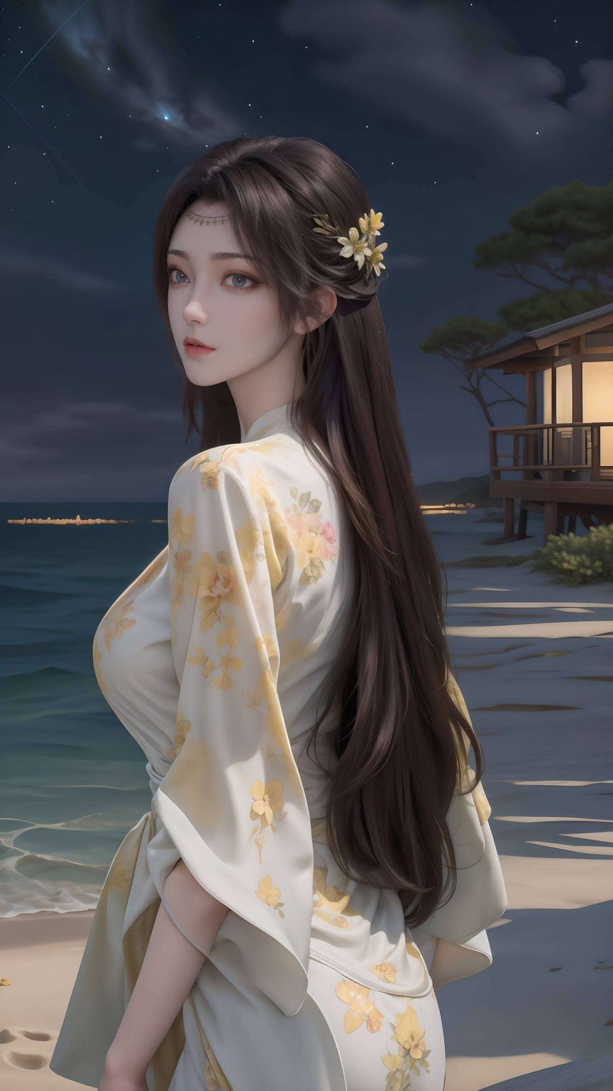 将平板桌面化为艺术空间国漫女神的灵动倩影