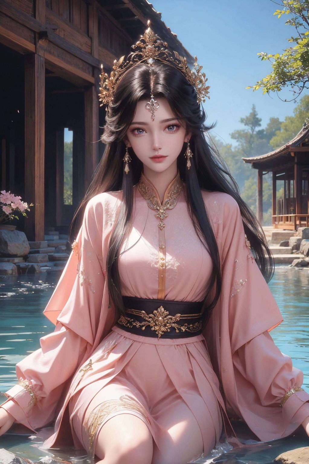 古风国漫美女尽显风采每一细节都精致呈现