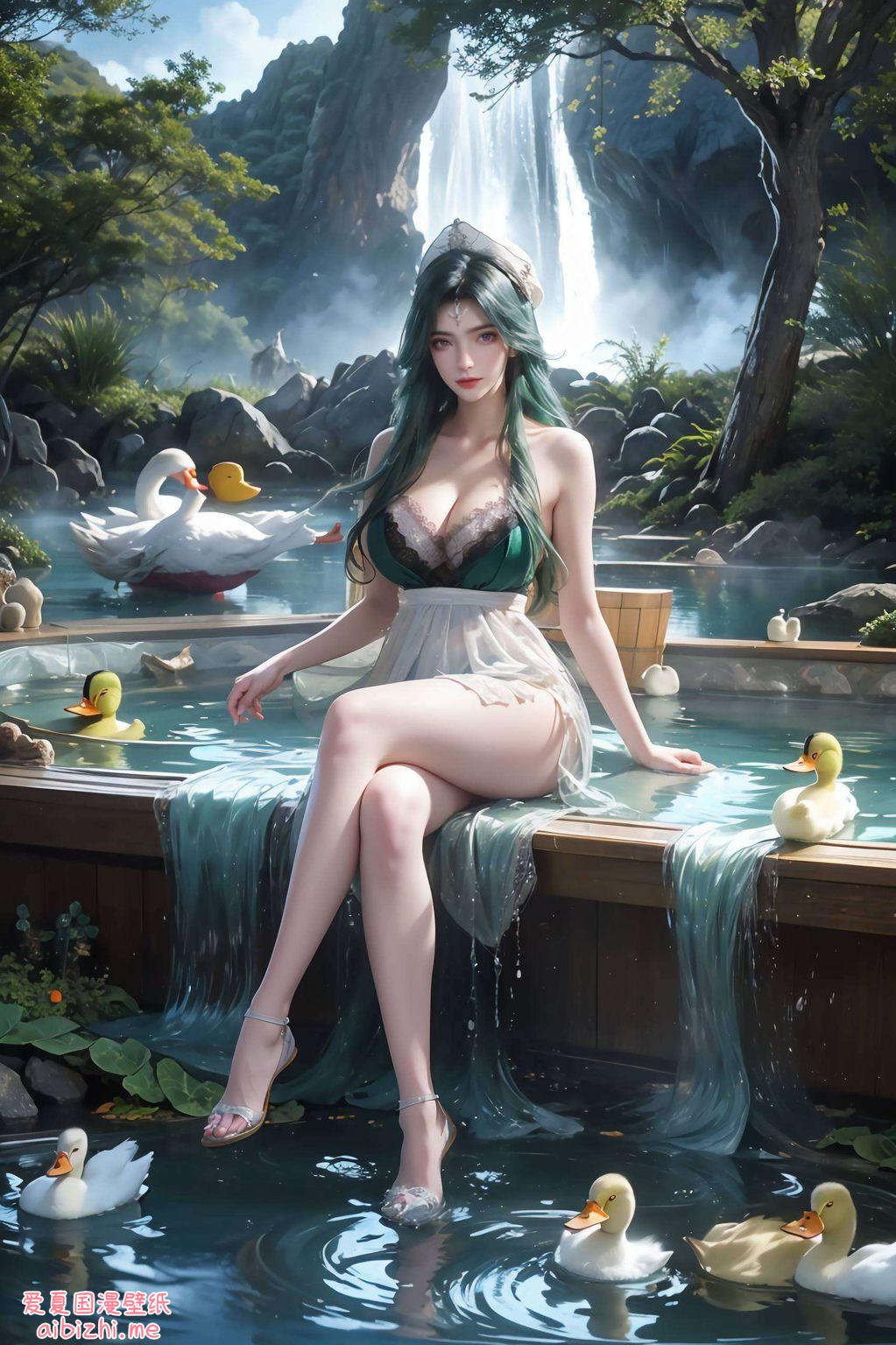 这位国漫界的璀璨明星让人忍不住将她的每一次舞姿设置为手机壁纸