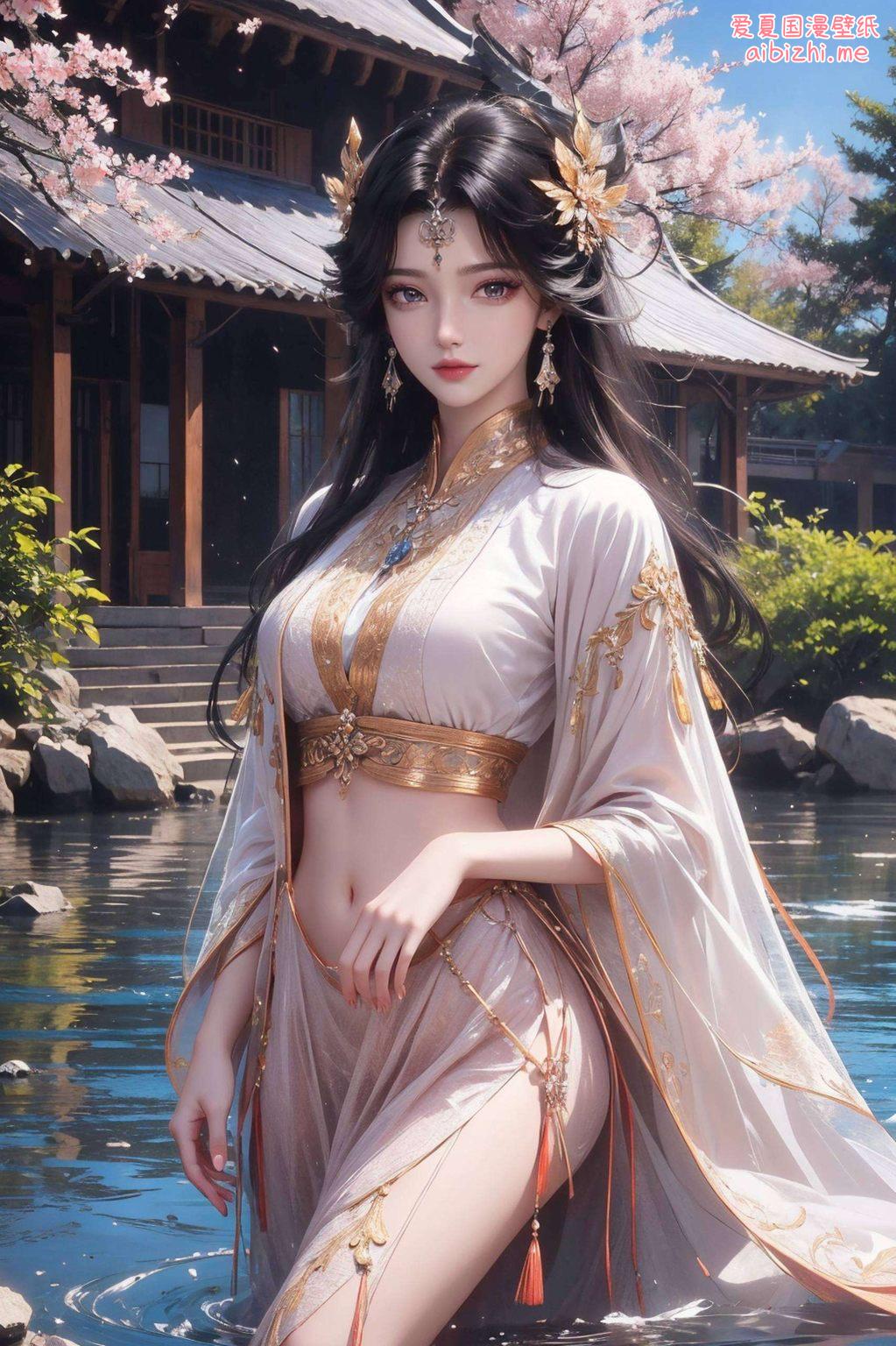 每一笔线条都像是心灵的舞动周紫虹的炫彩壁纸