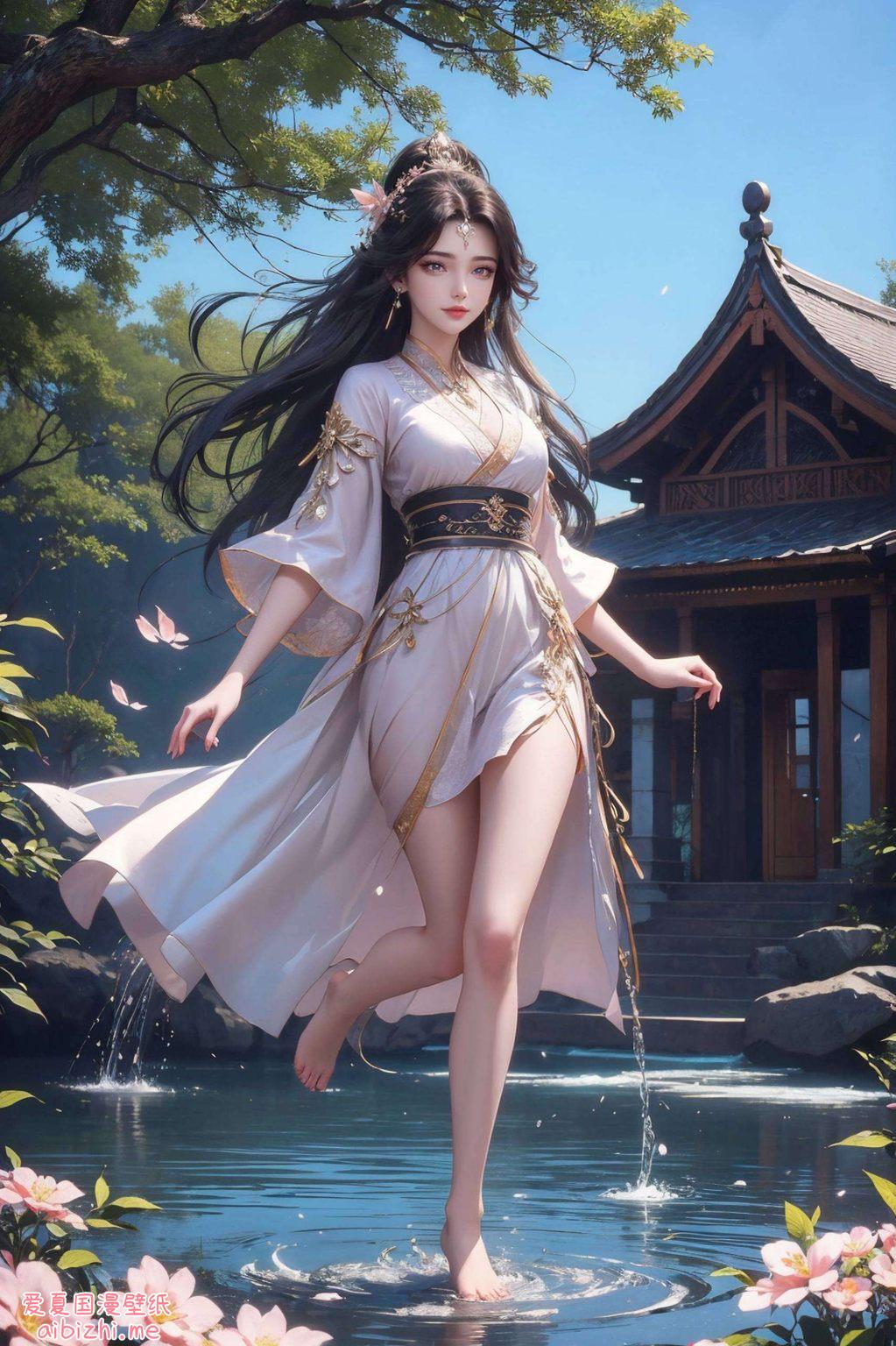 灵动的眼神、金属质感的服装感受别样的动漫风情