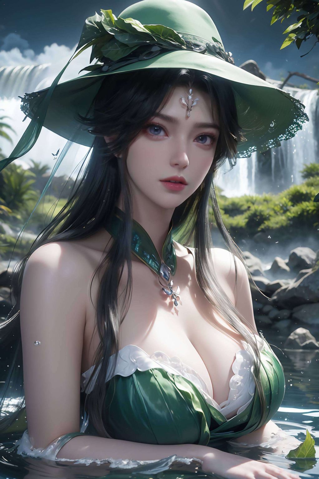 她的壁纸成为你手机上的一道独特风景线
