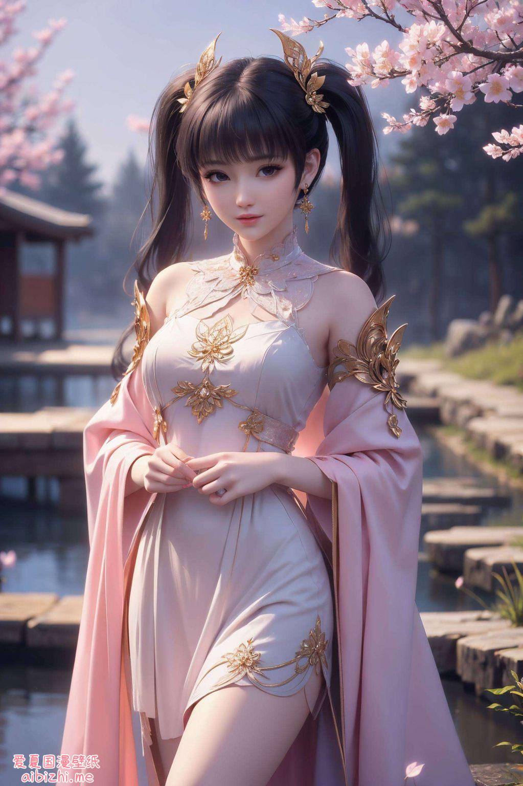 动态效果生动迷人以国漫女神紫妍为主角