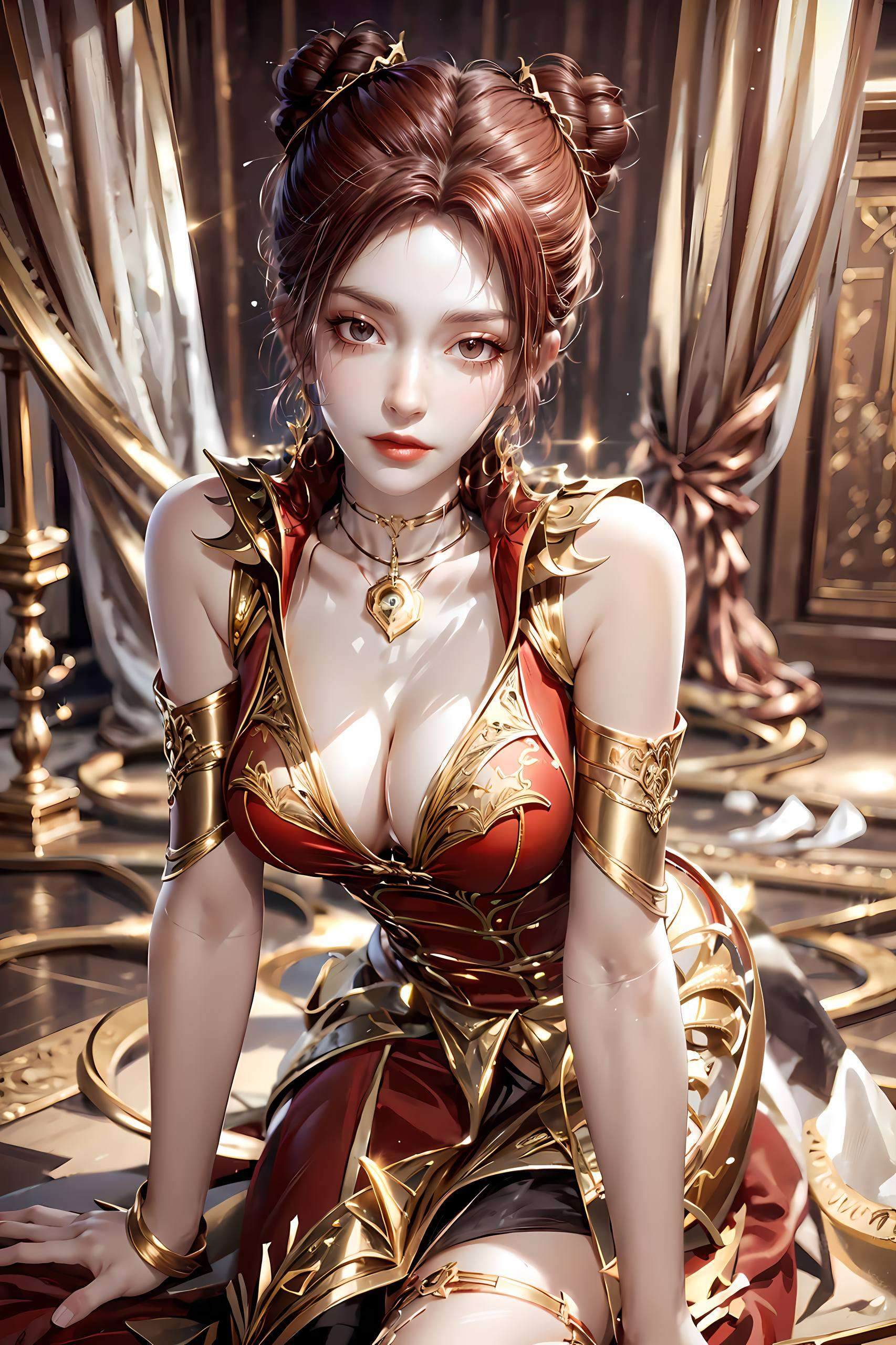 AI马小桃透明壁纸高清美图
