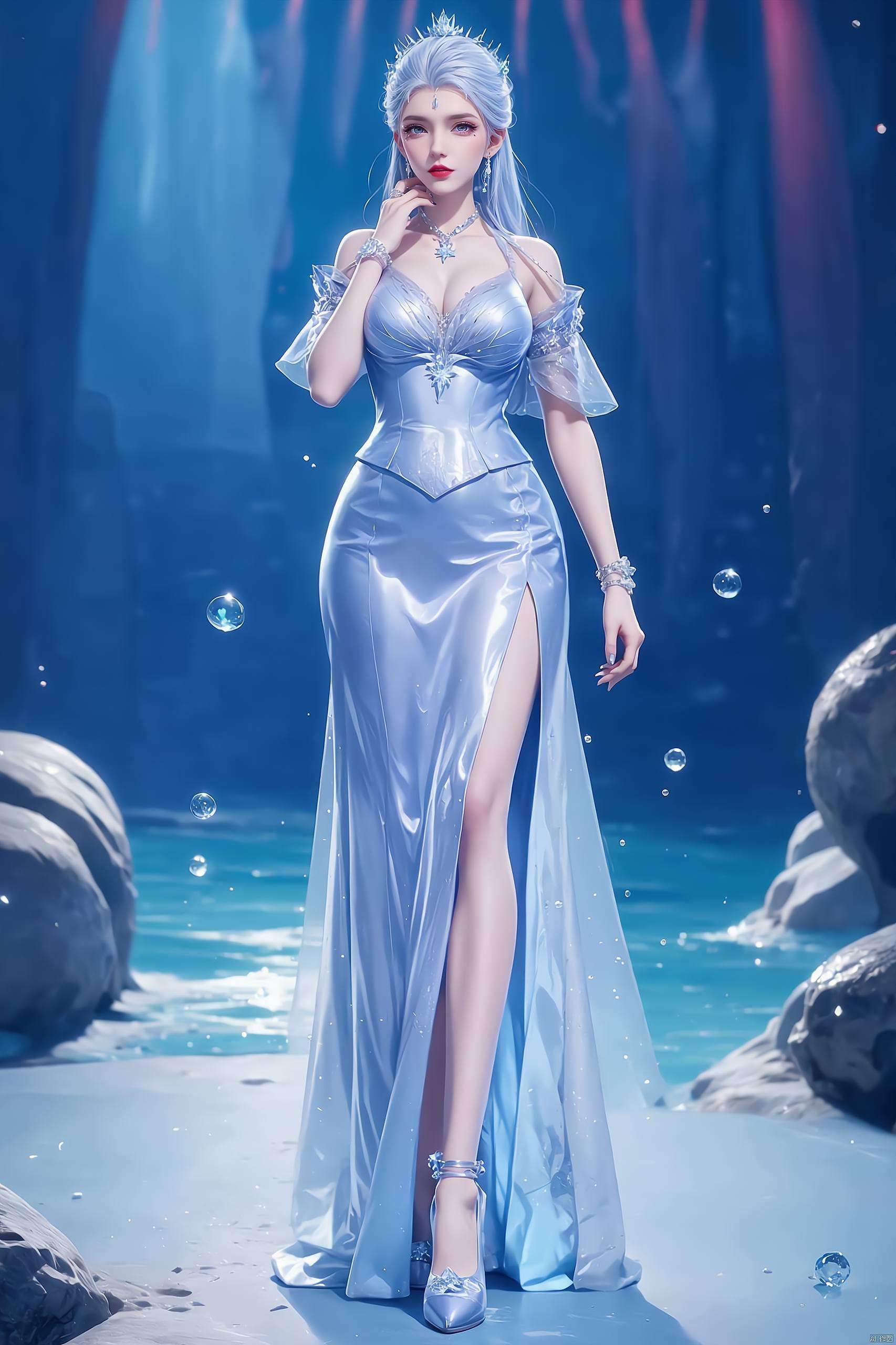 绝世唐门雪女流泪4k超清壁纸高清美图