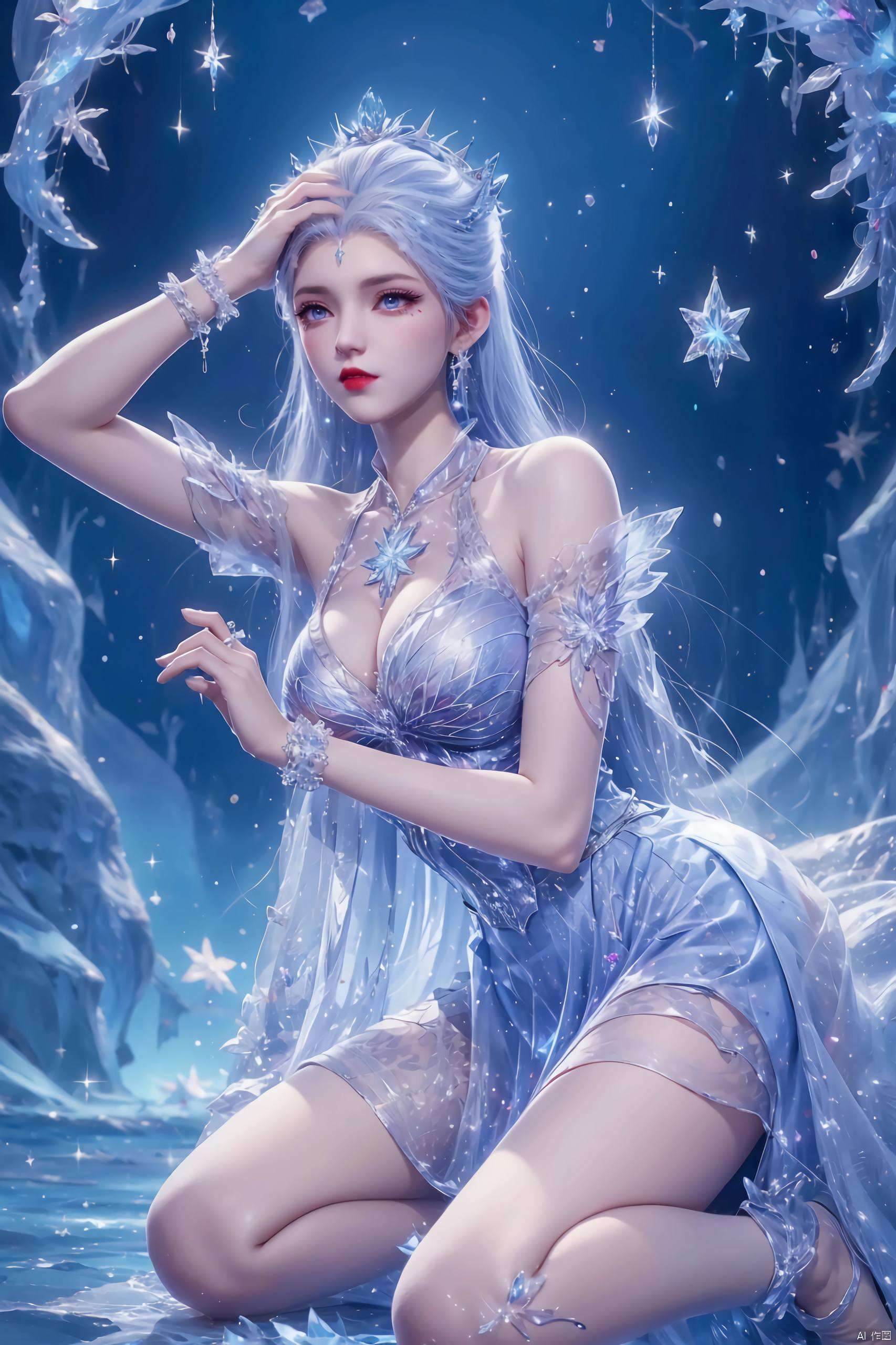 绝世唐门雪女3行4k超清壁纸高清美图