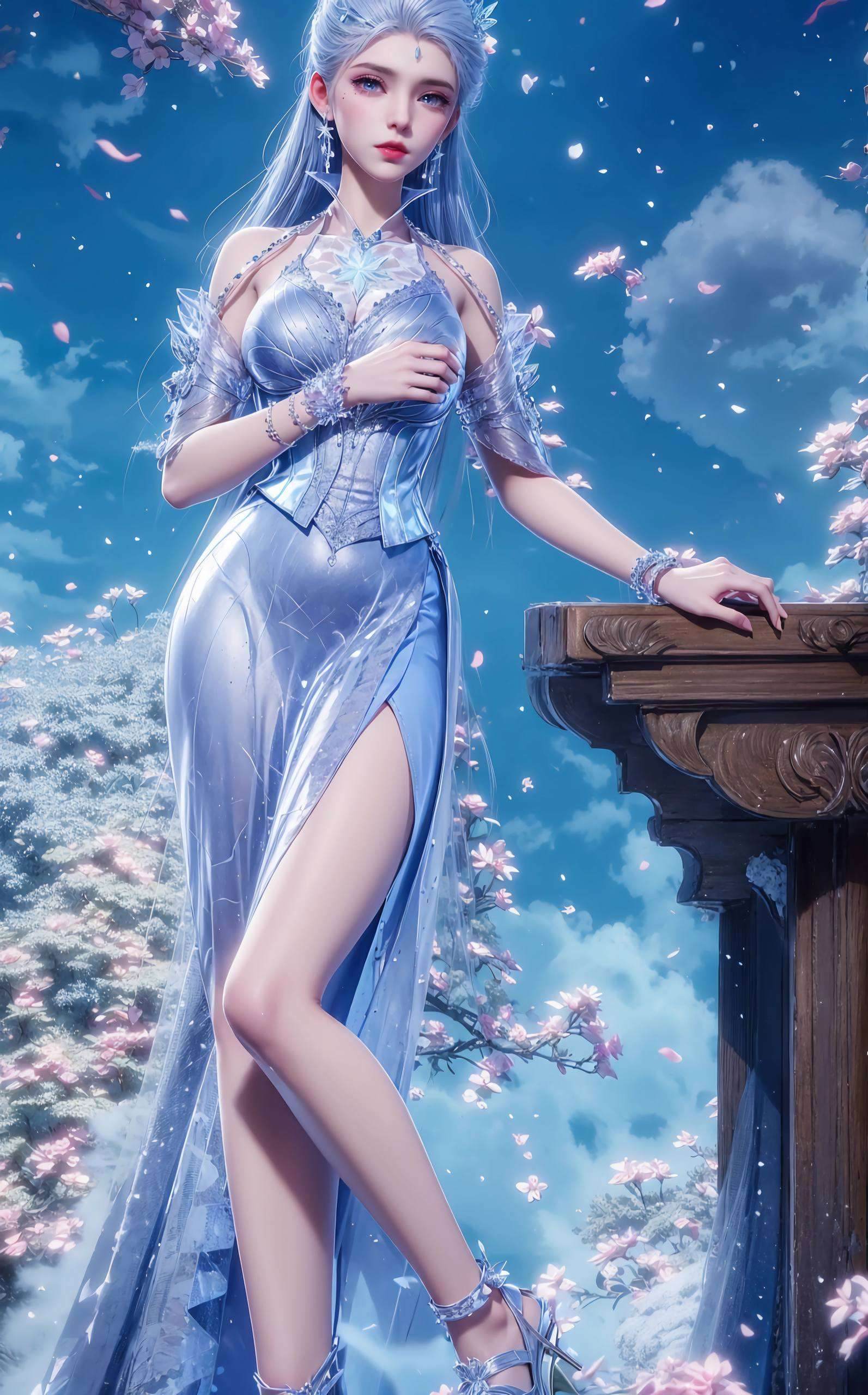 绝世唐门雪女顶级动态壁纸高清高清美图