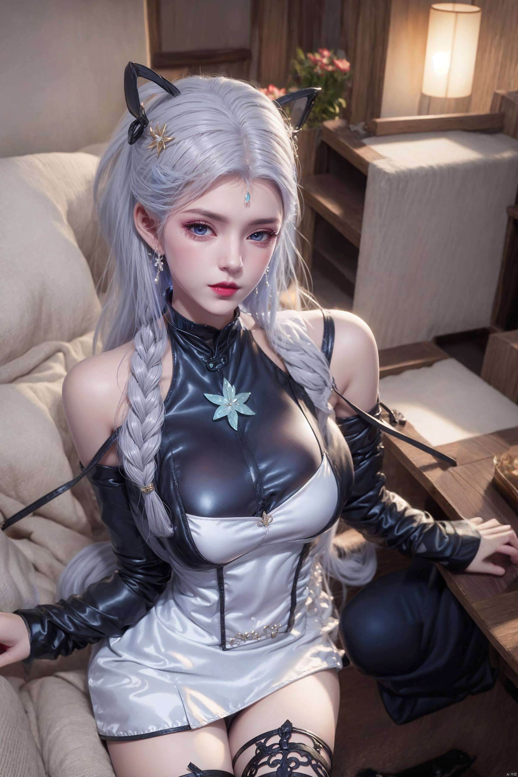 壁纸ai绝世唐门雪女高清美图