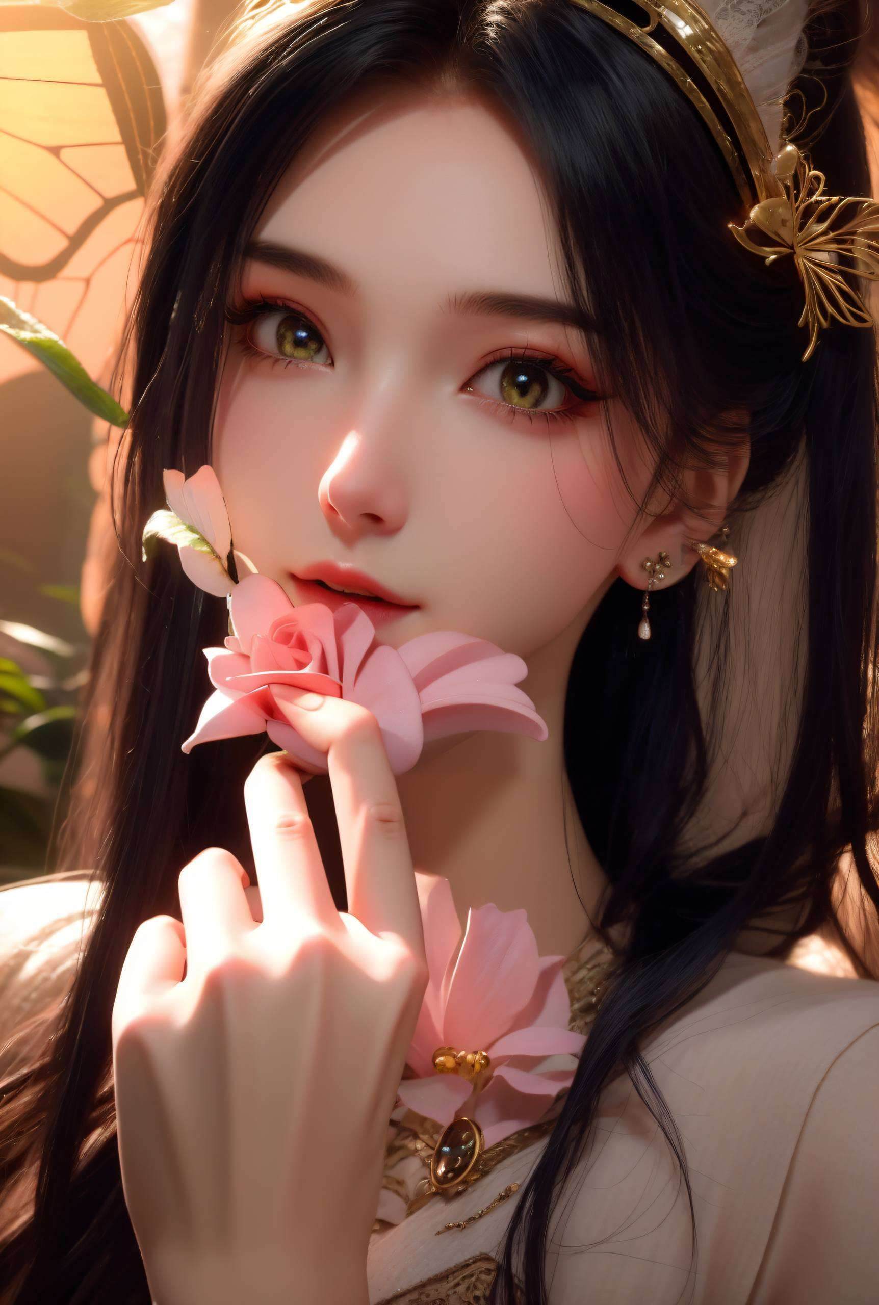 南宫夕儿4k超清壁纸侧脸高清美图