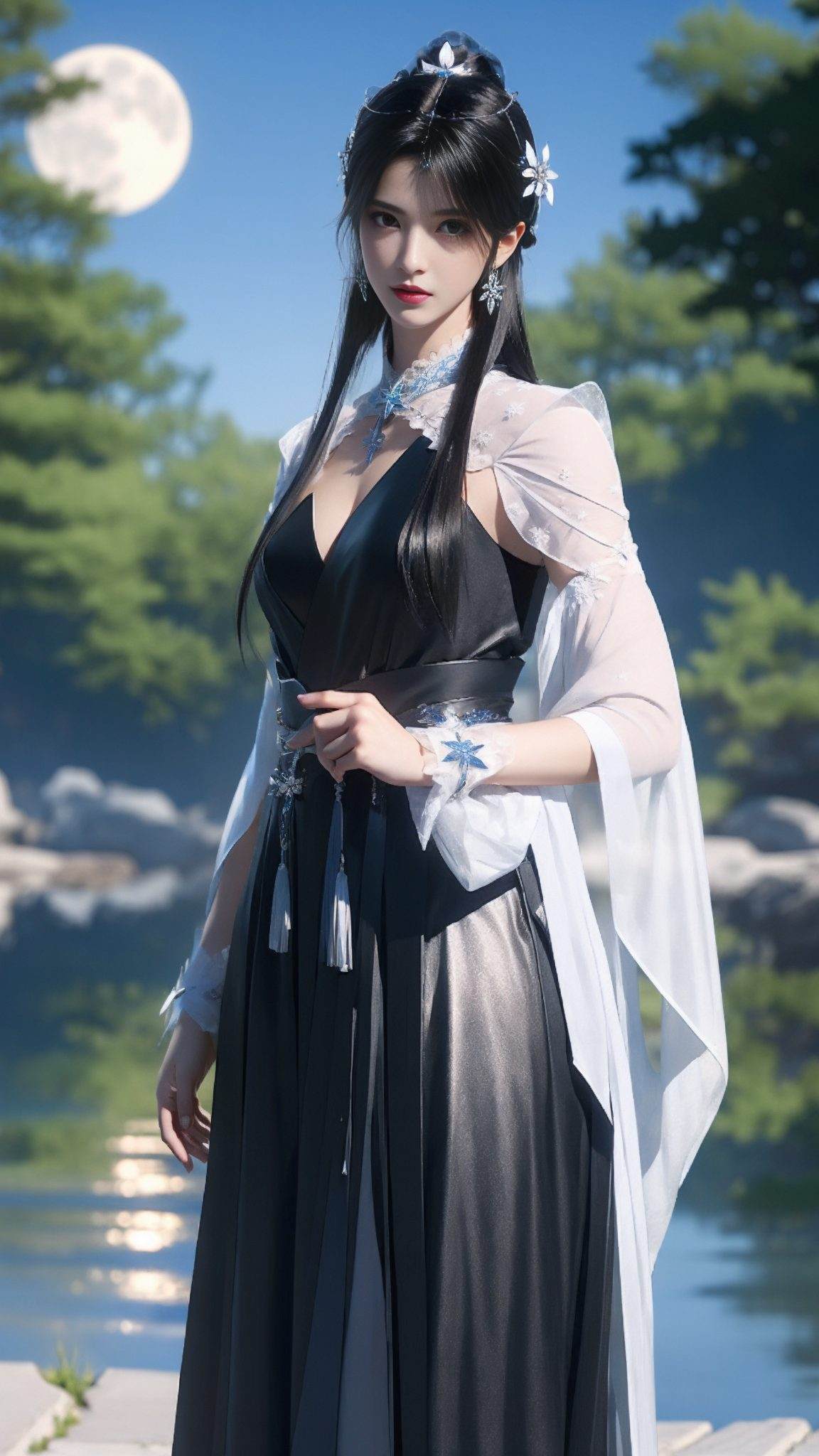 夏倾月古风壁纸高清美图