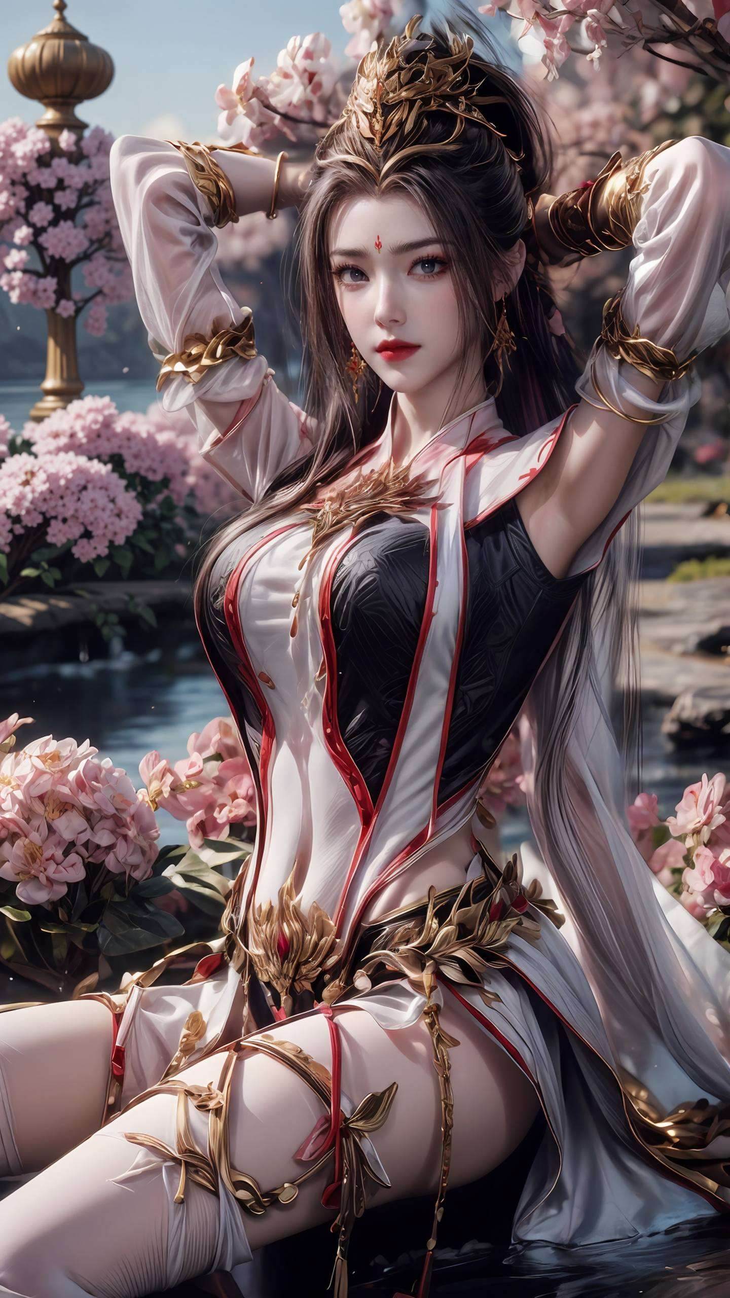 酒玖全身壁纸高清美图
