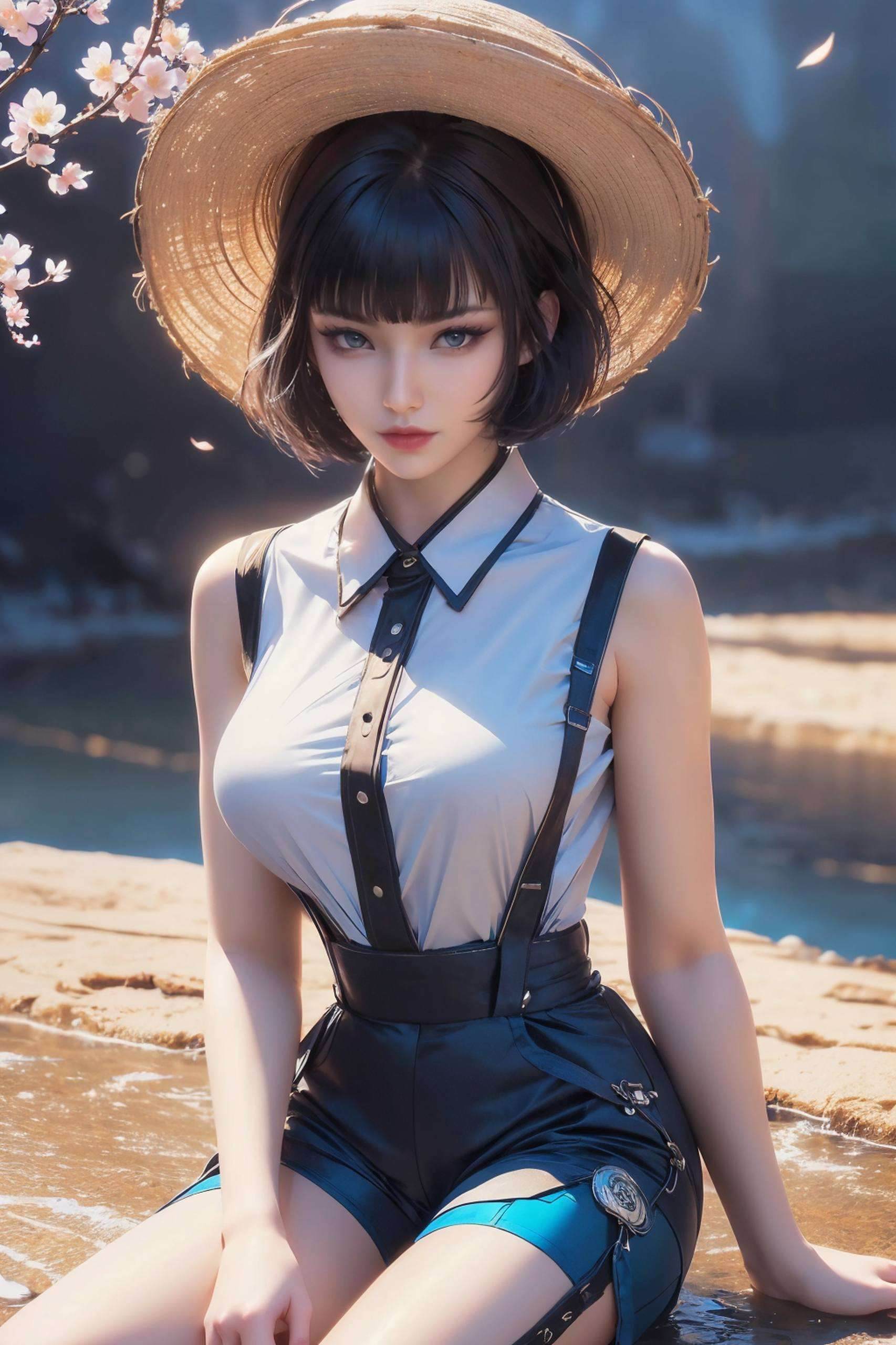 妖刀姬青枝瓷壁纸高清美图