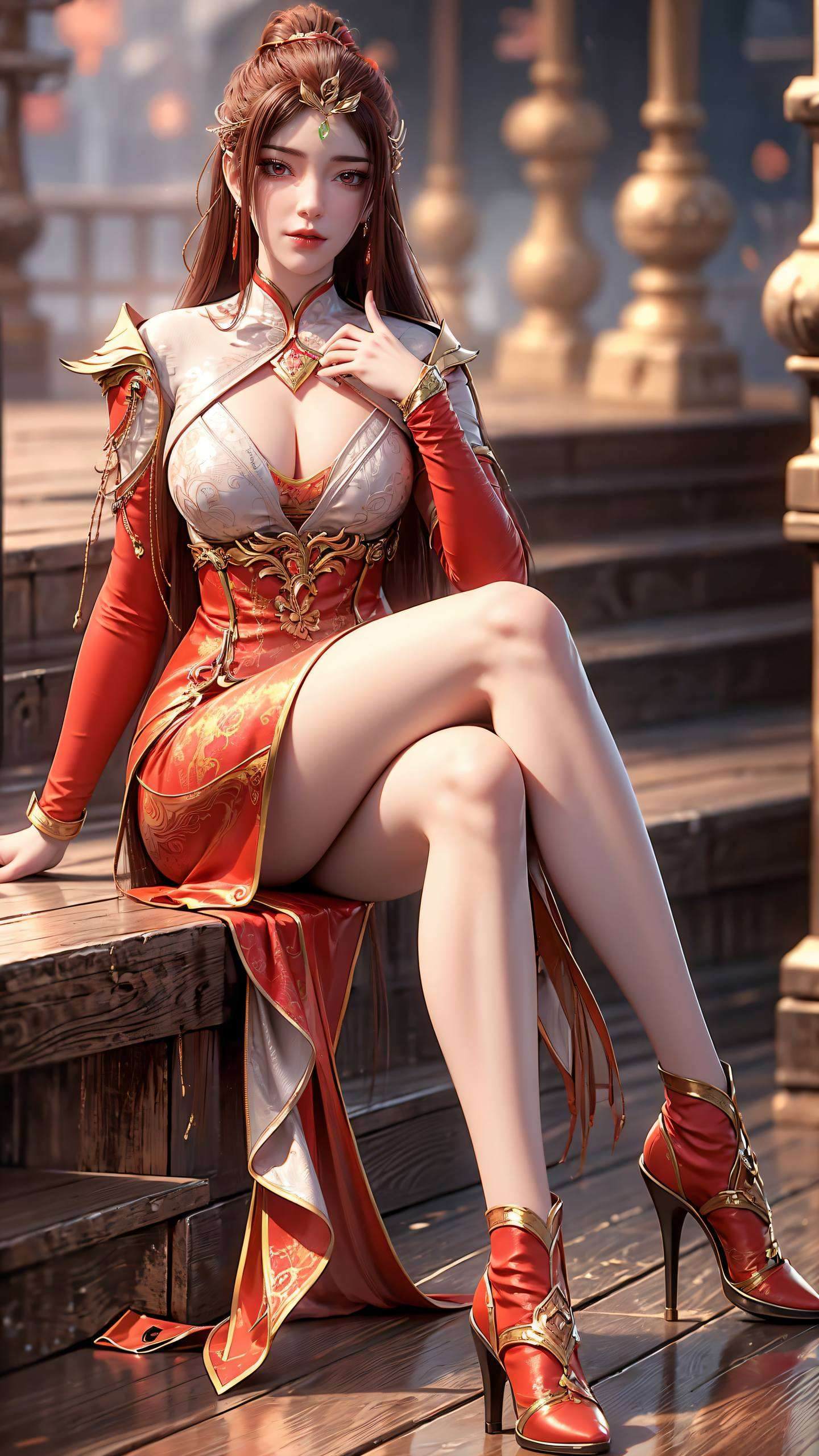 红凰出浴壁纸高清美图