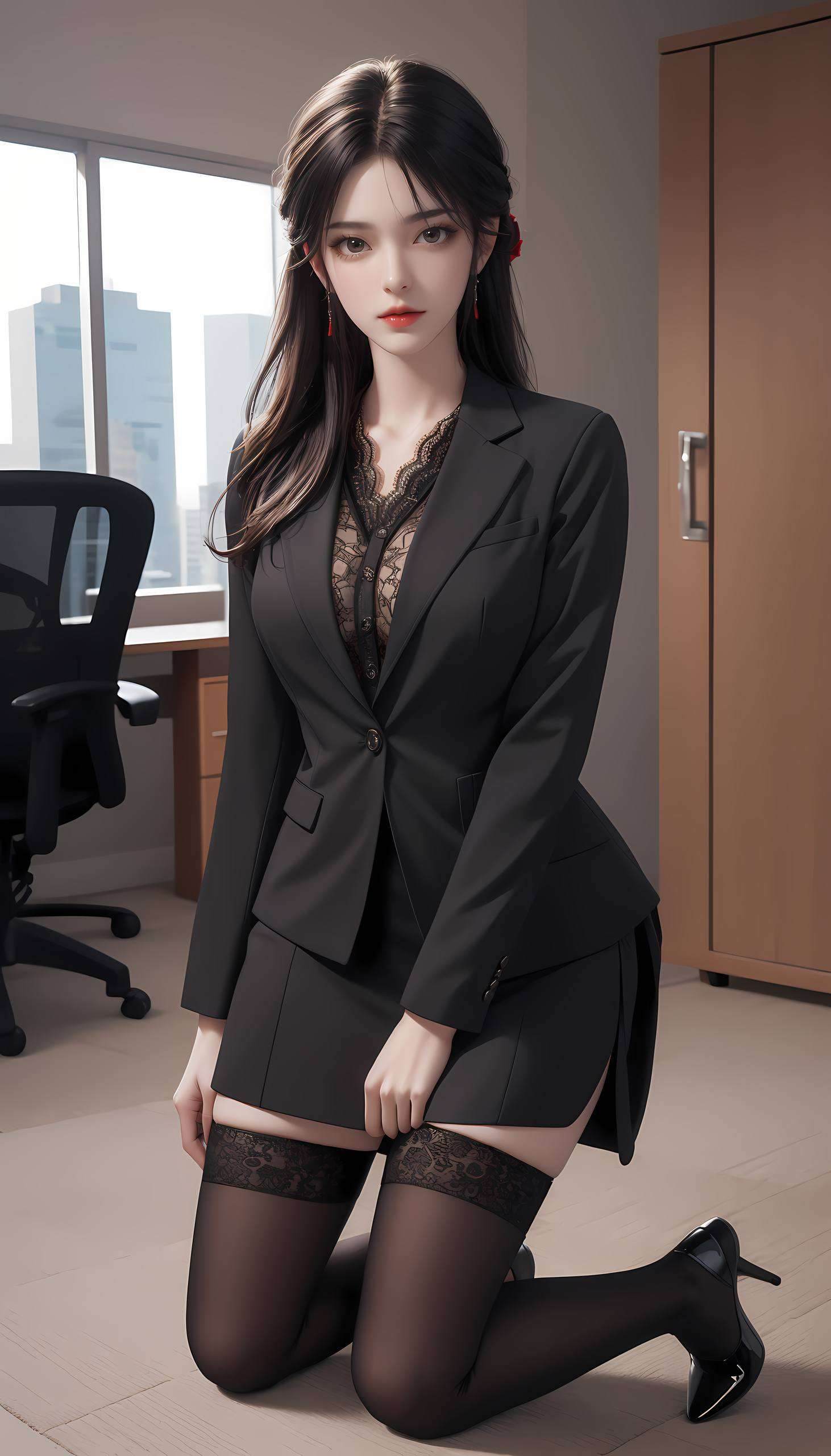 火灵儿背面壁纸图片高清美图