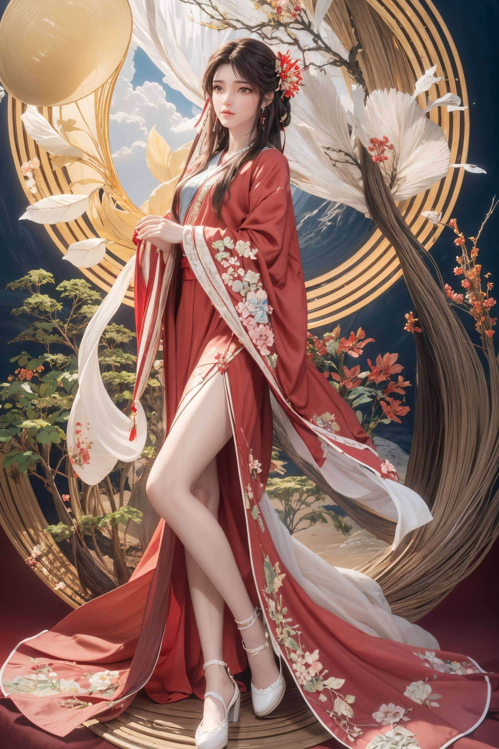 火灵儿ai国漫壁纸高清美图