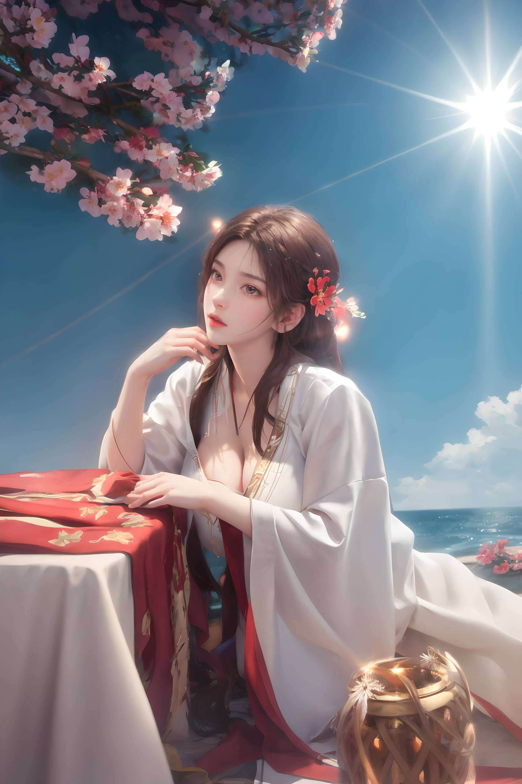 火灵儿高清壁纸采桑歌曲高清美图