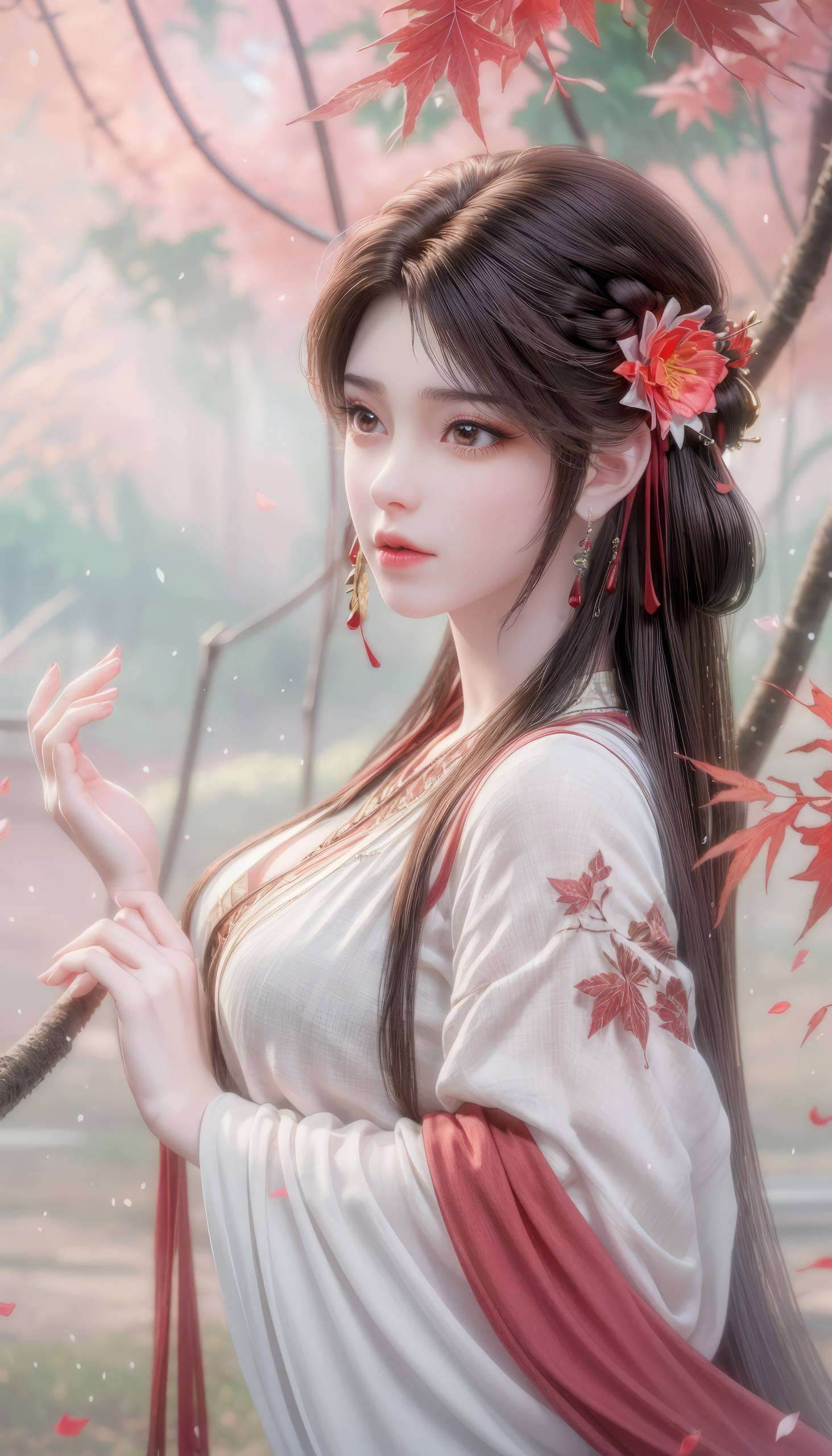 火灵儿背景壁纸超清竖屏高清美图