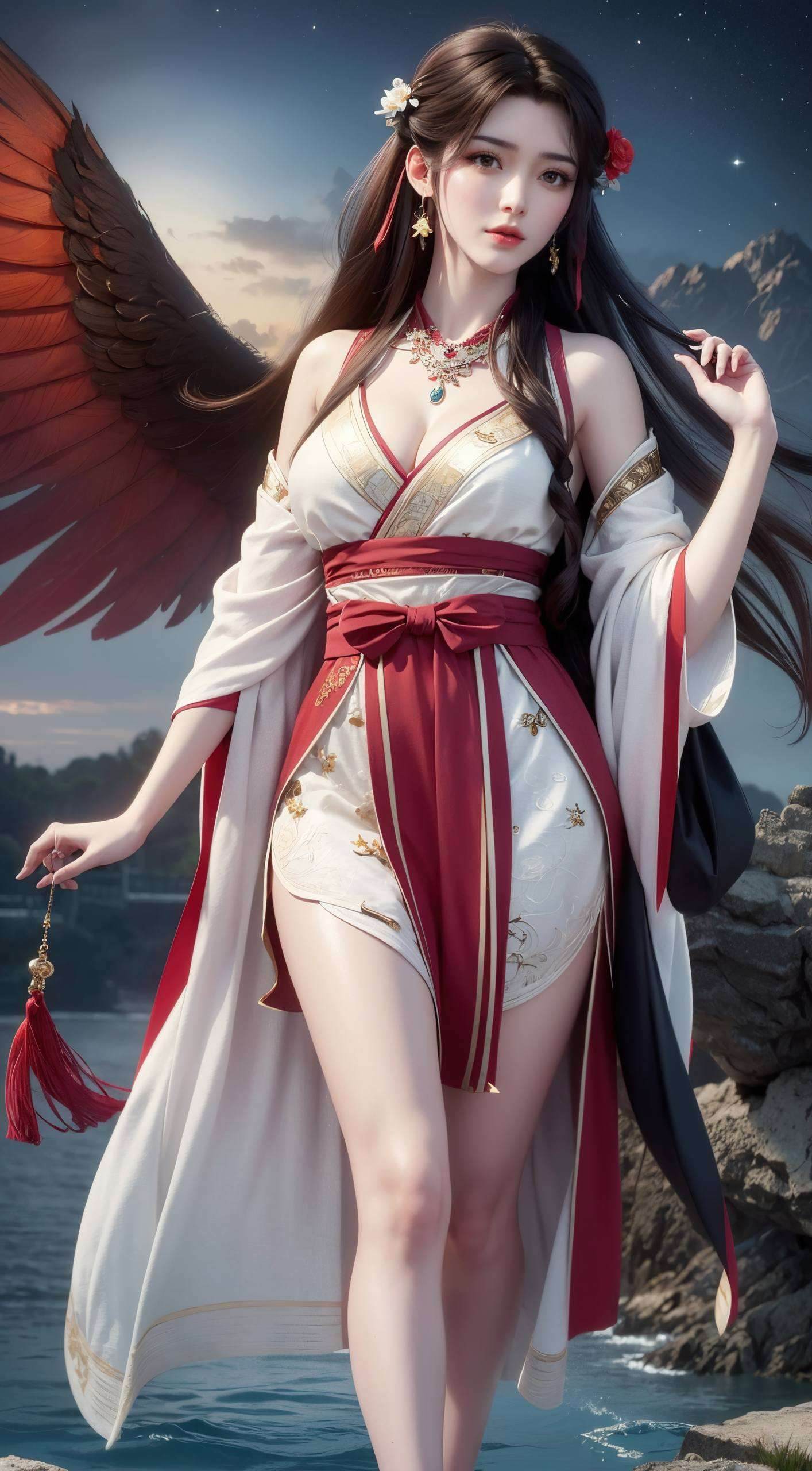 上界火灵儿平板壁纸高清美图