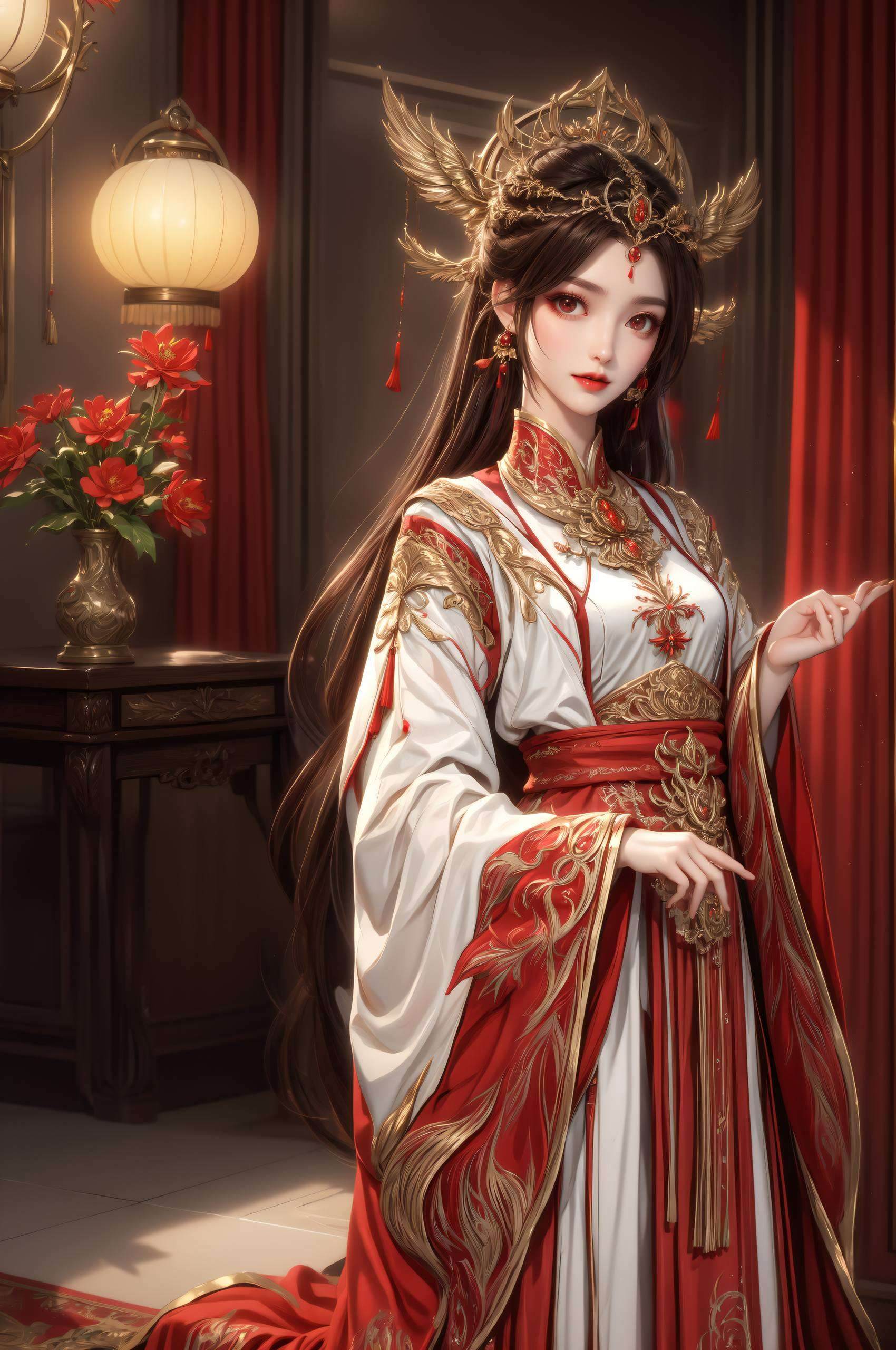 石昊火灵儿主题壁纸高清美图