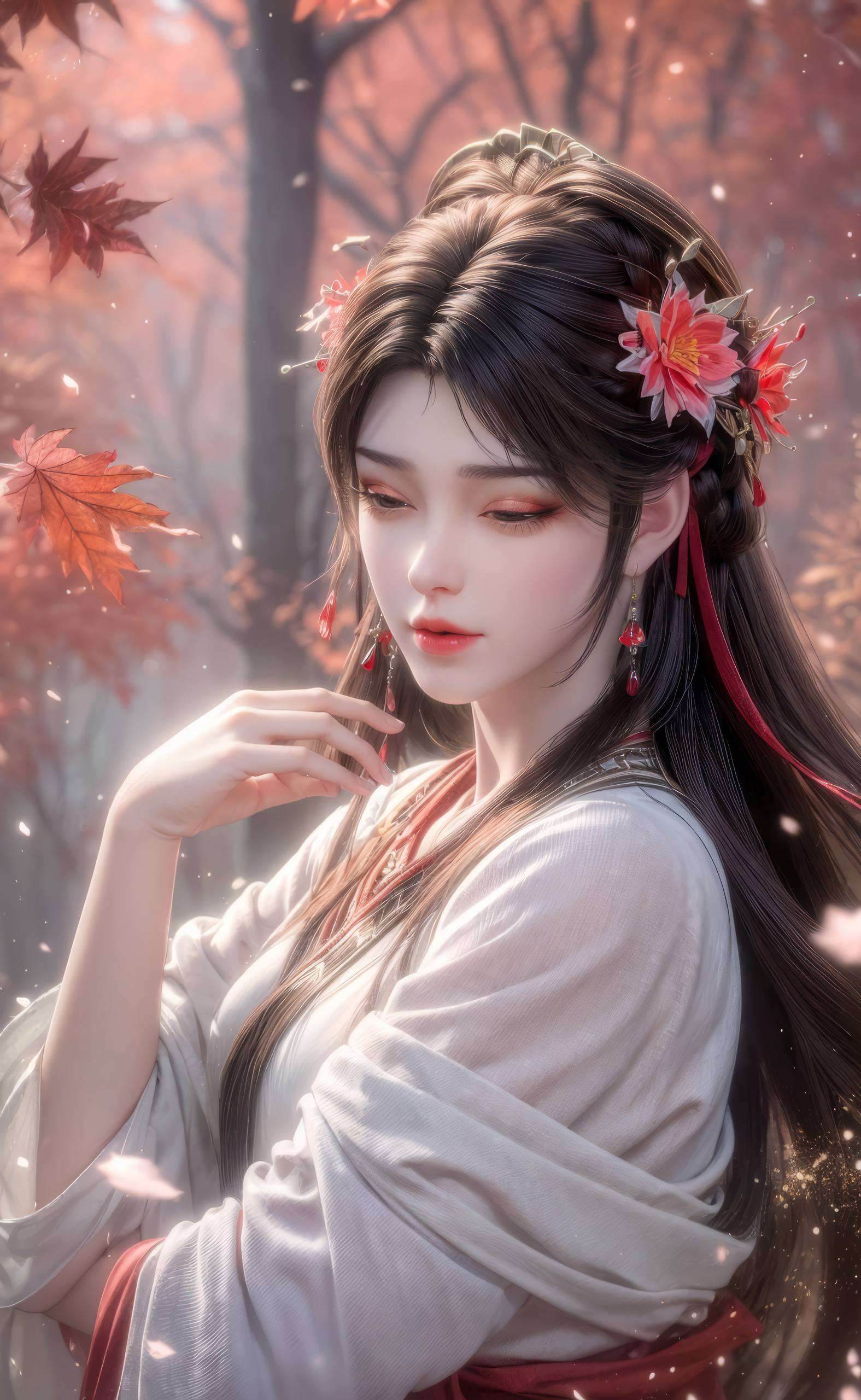 火灵儿落泪壁纸横屏高清美图