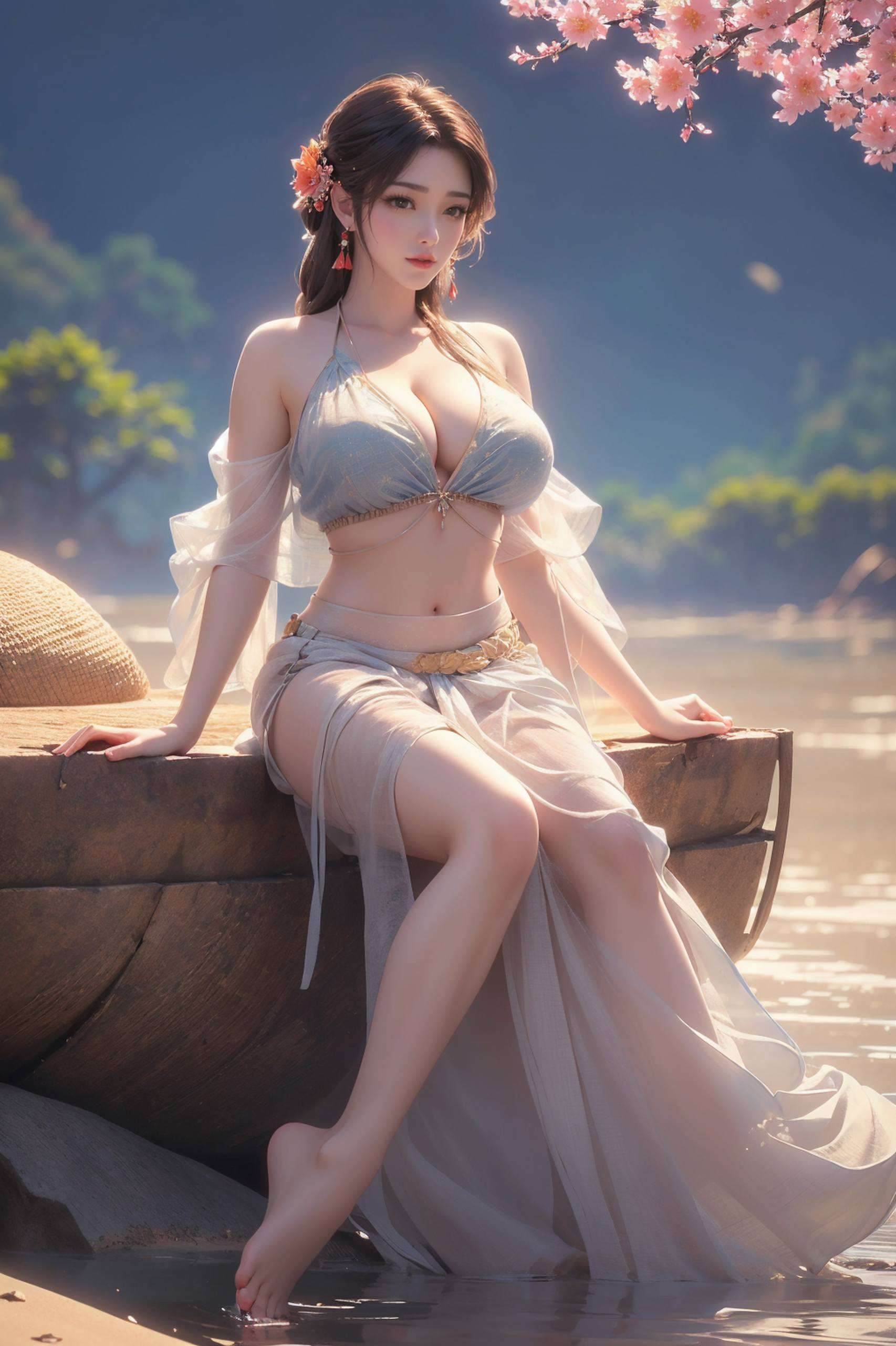 火灵儿插画壁纸高清高清美图