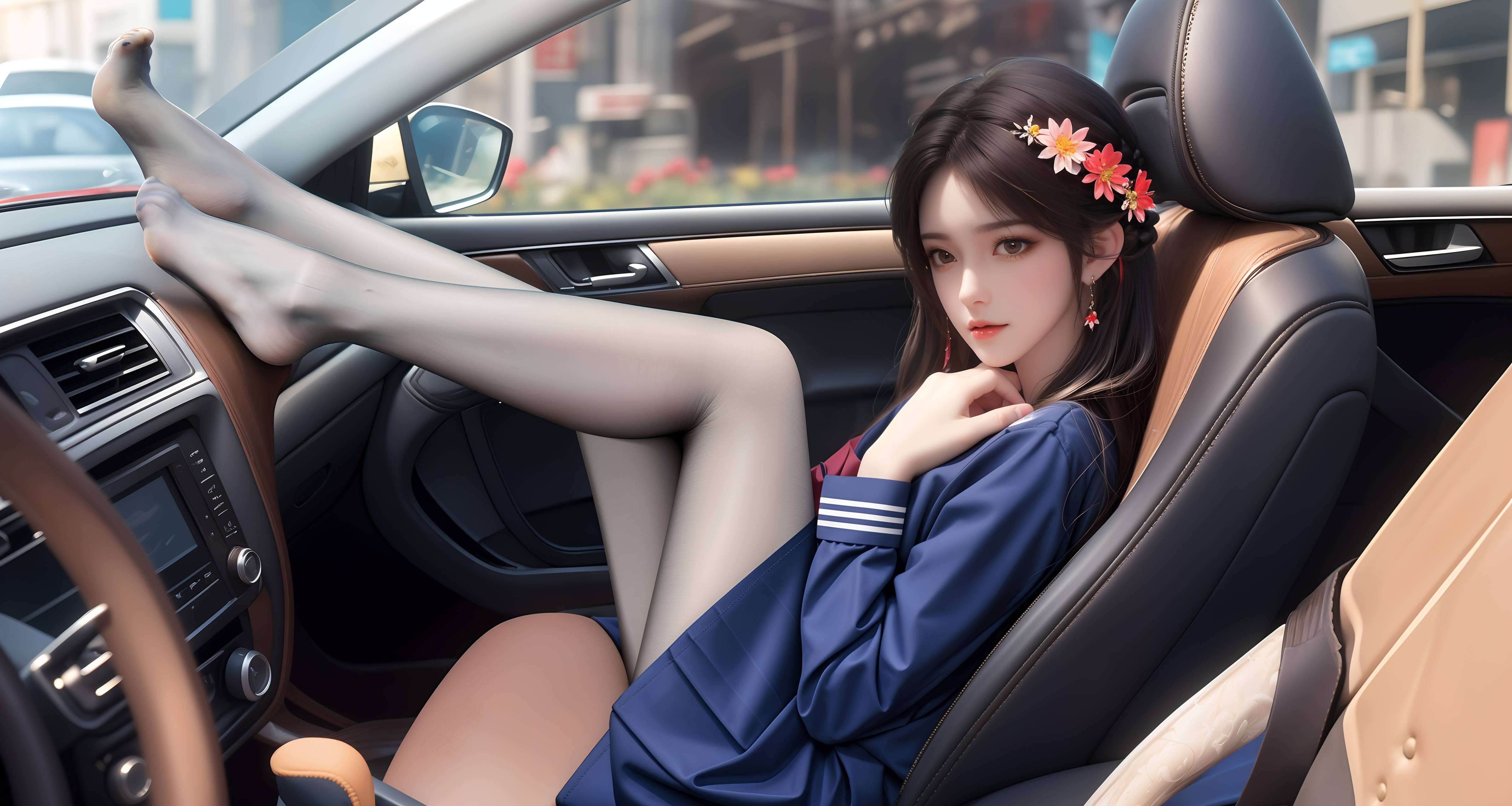火灵儿穿婚纱壁纸高清美图