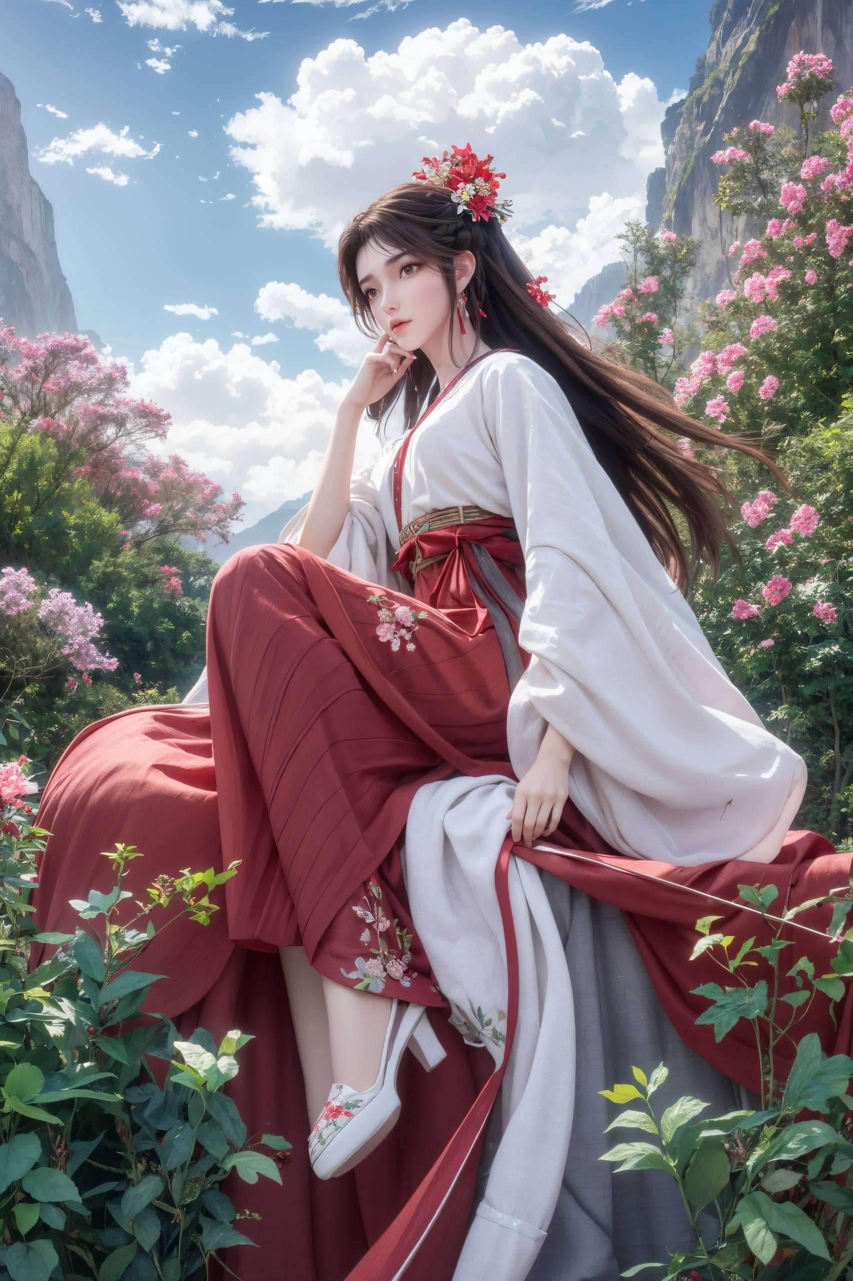 火灵儿凤冠霞帔壁纸高清美图