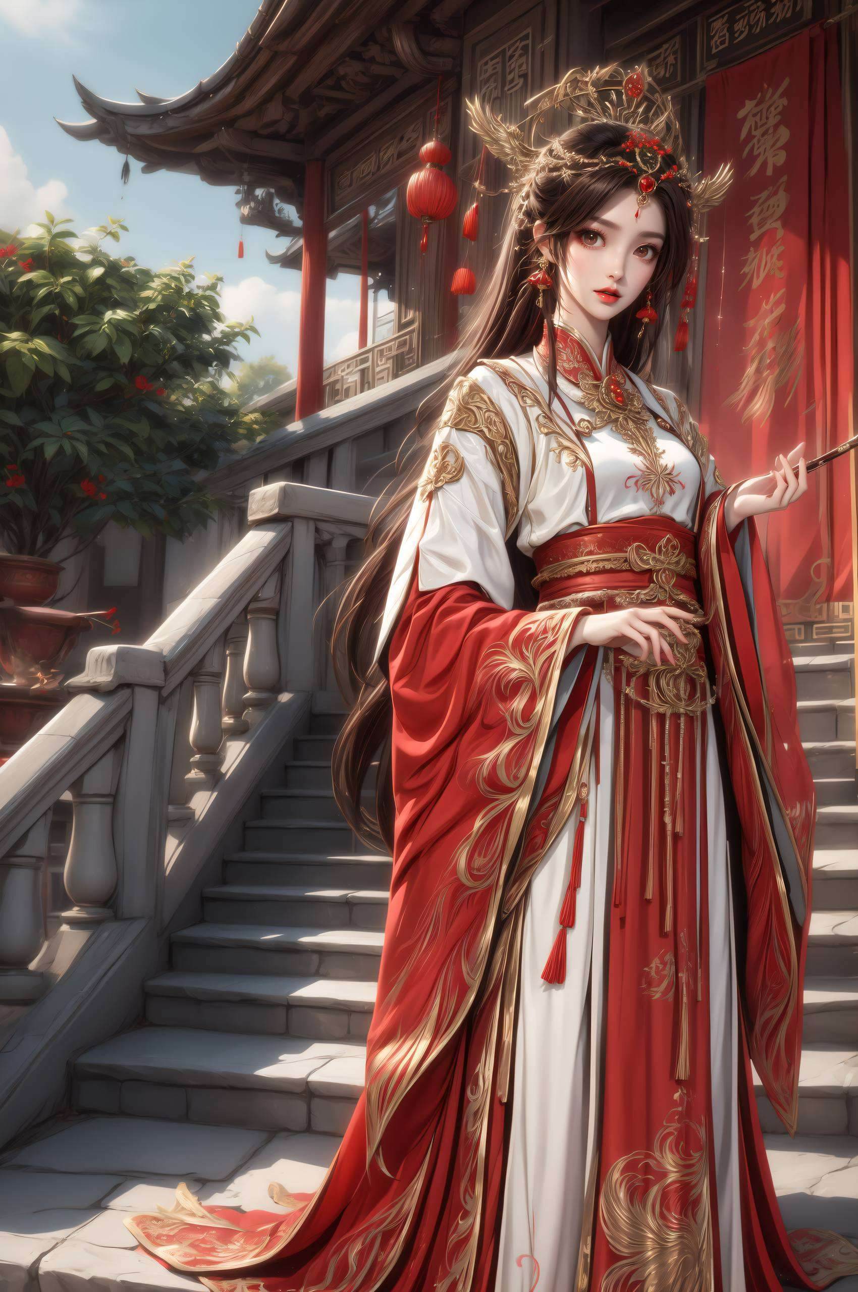 采桑女火灵儿壁纸下载高清美图