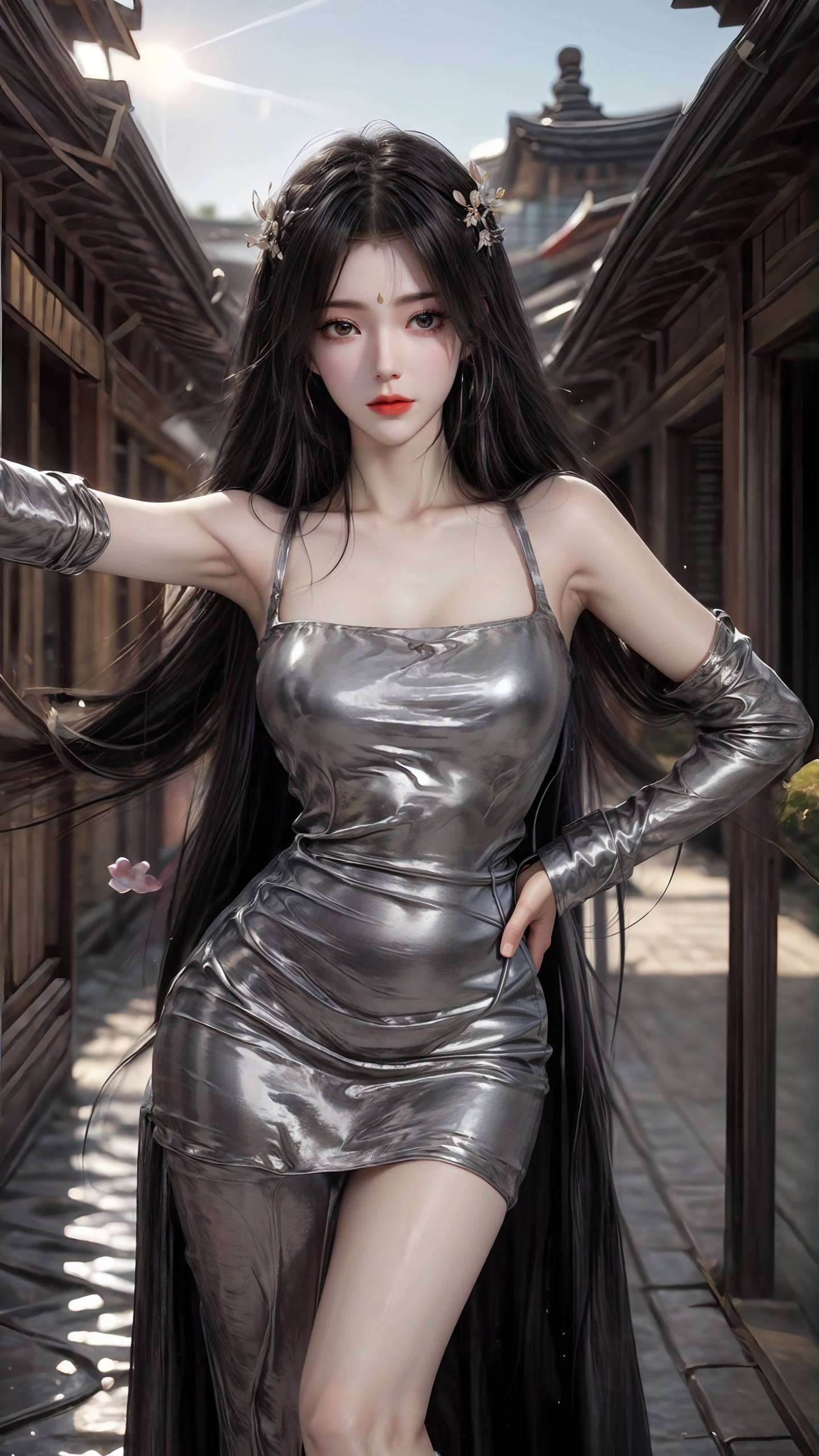 柳神融合小塔壁纸高清美图