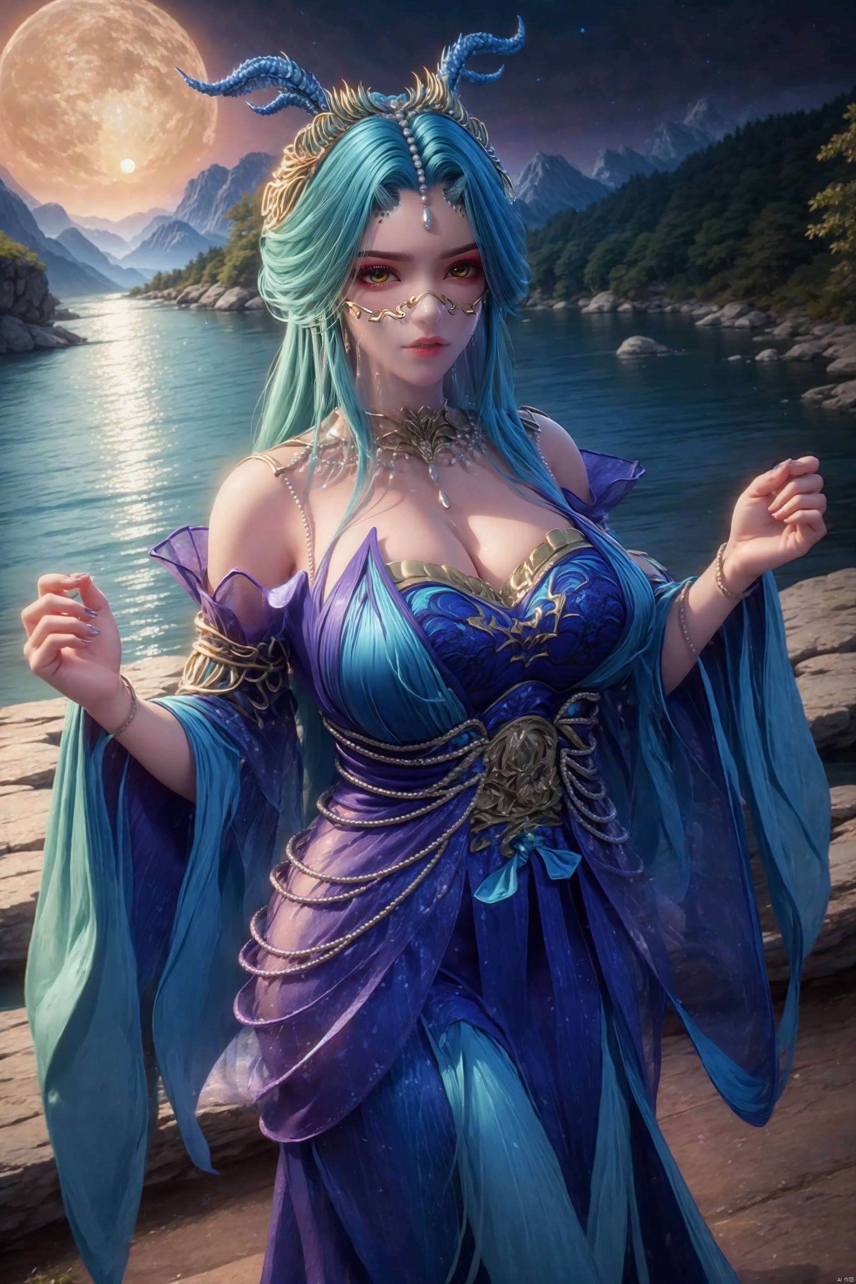 穿越斗破我成了祖龙女高清美图