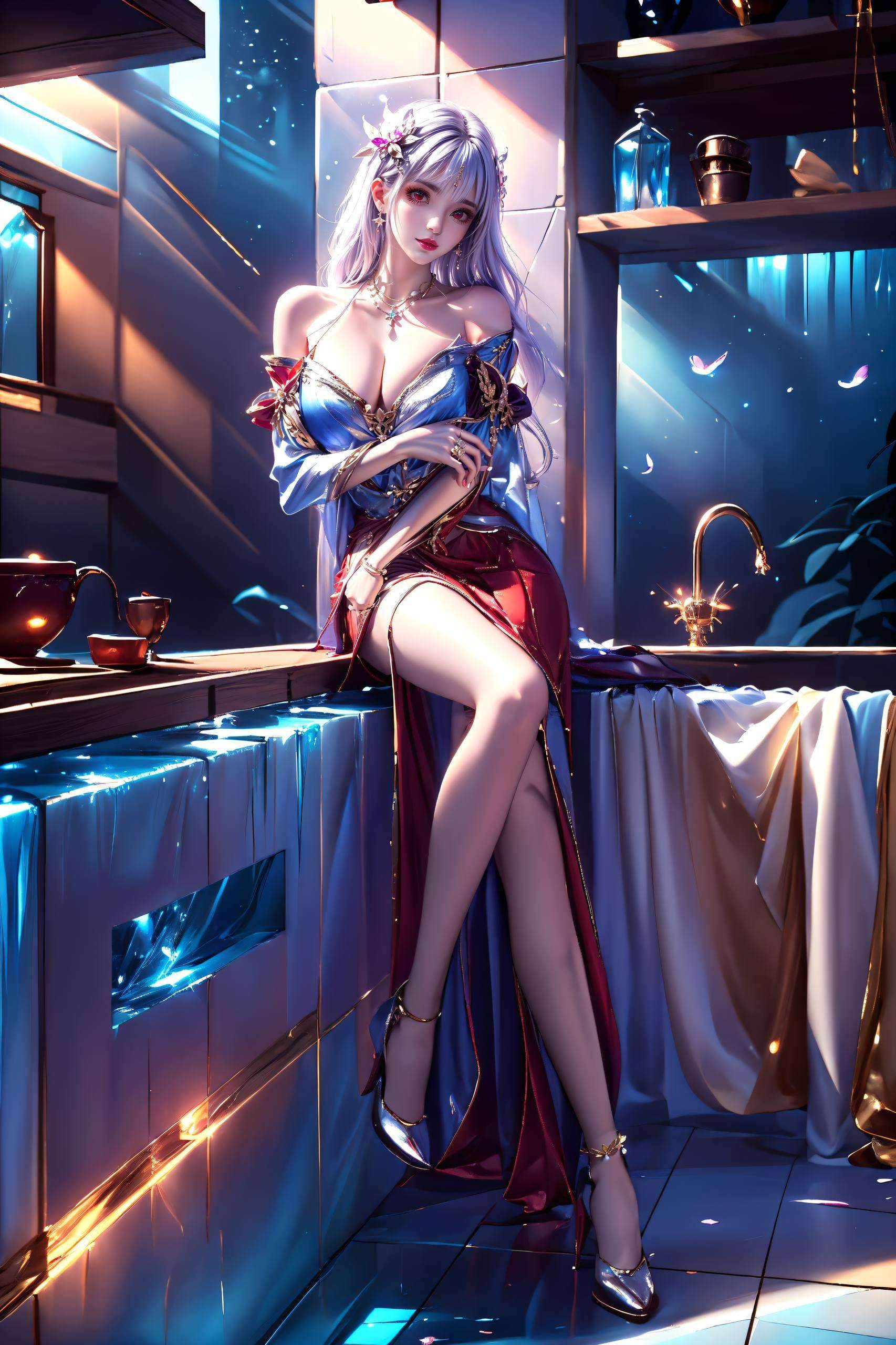 ai太阴玉兔壁纸高清美图