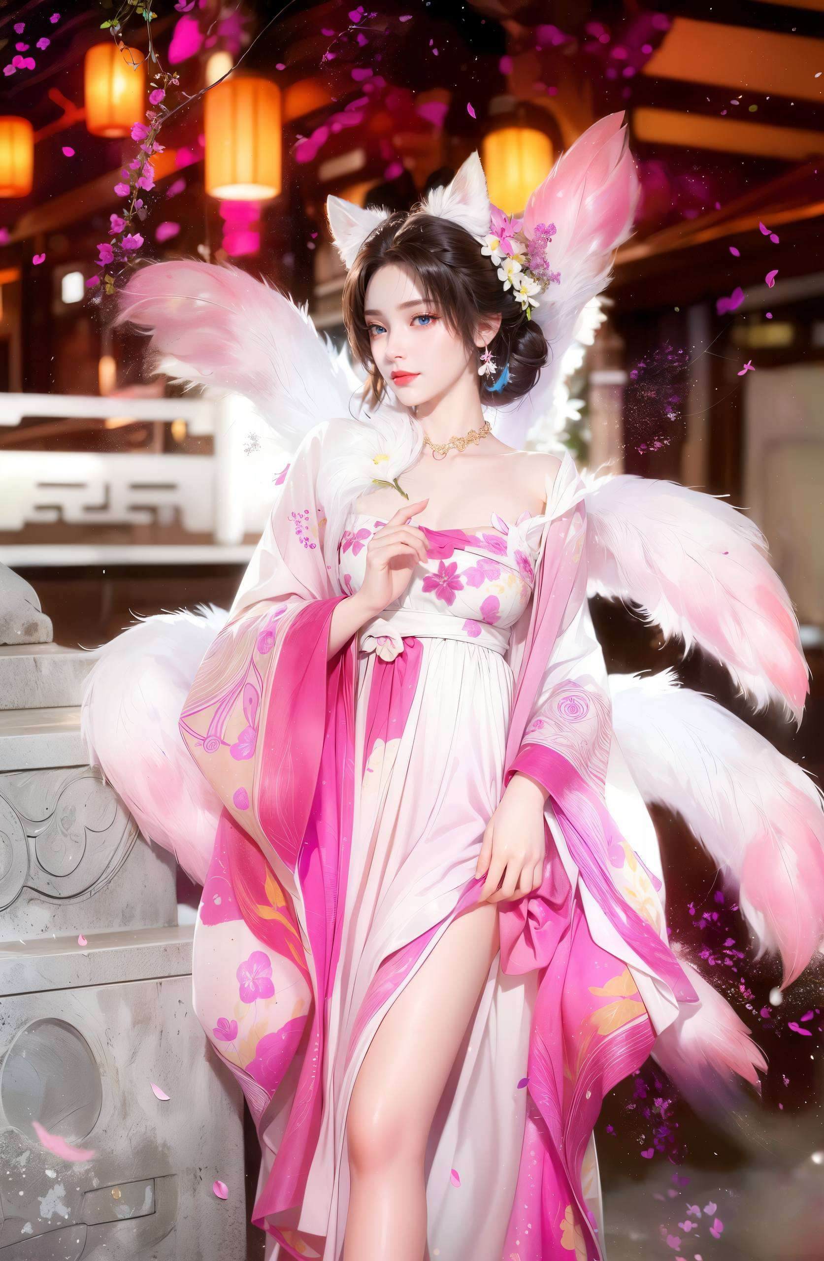 天狐仙子壁纸图文图片高清美图