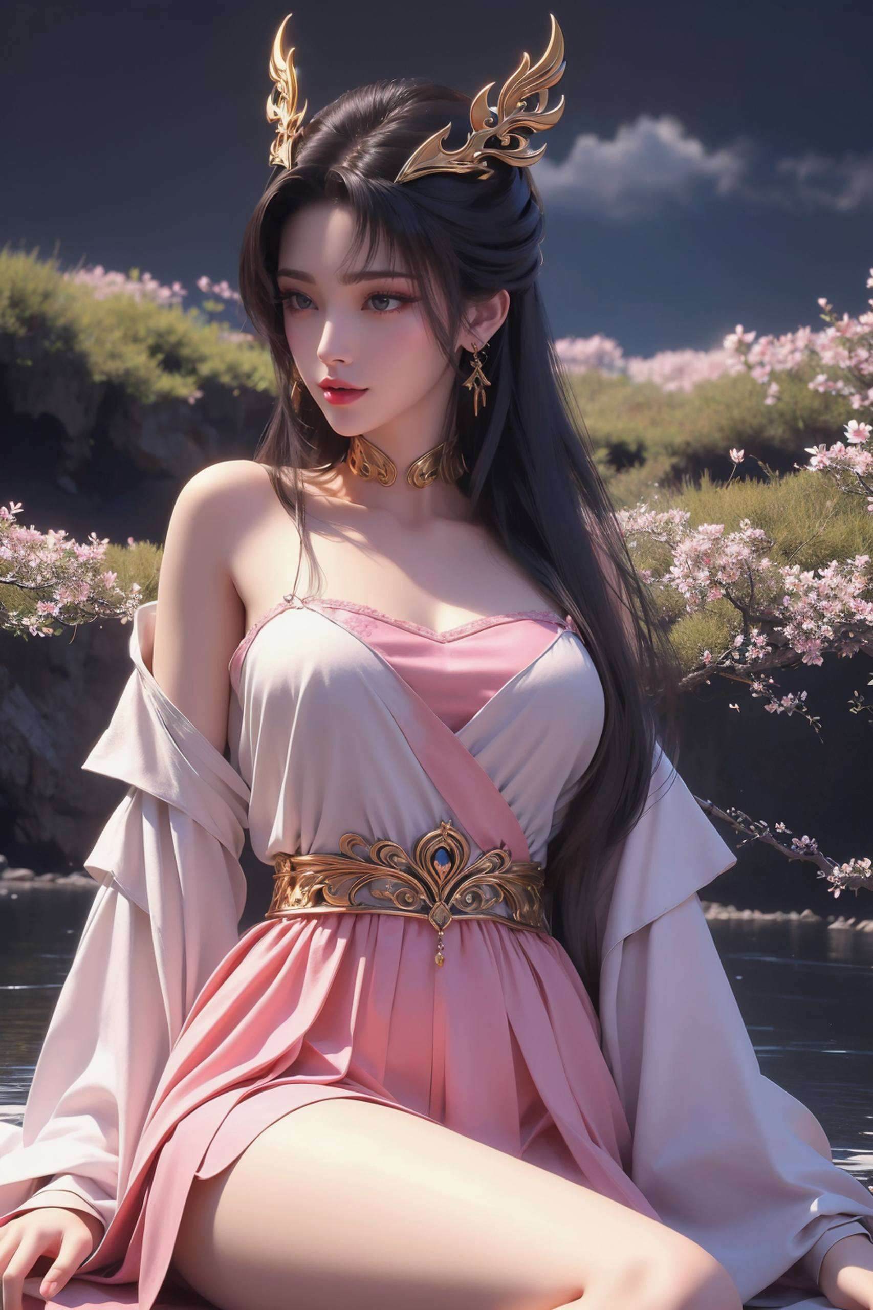 天狐仙子黄化壁纸高清美图