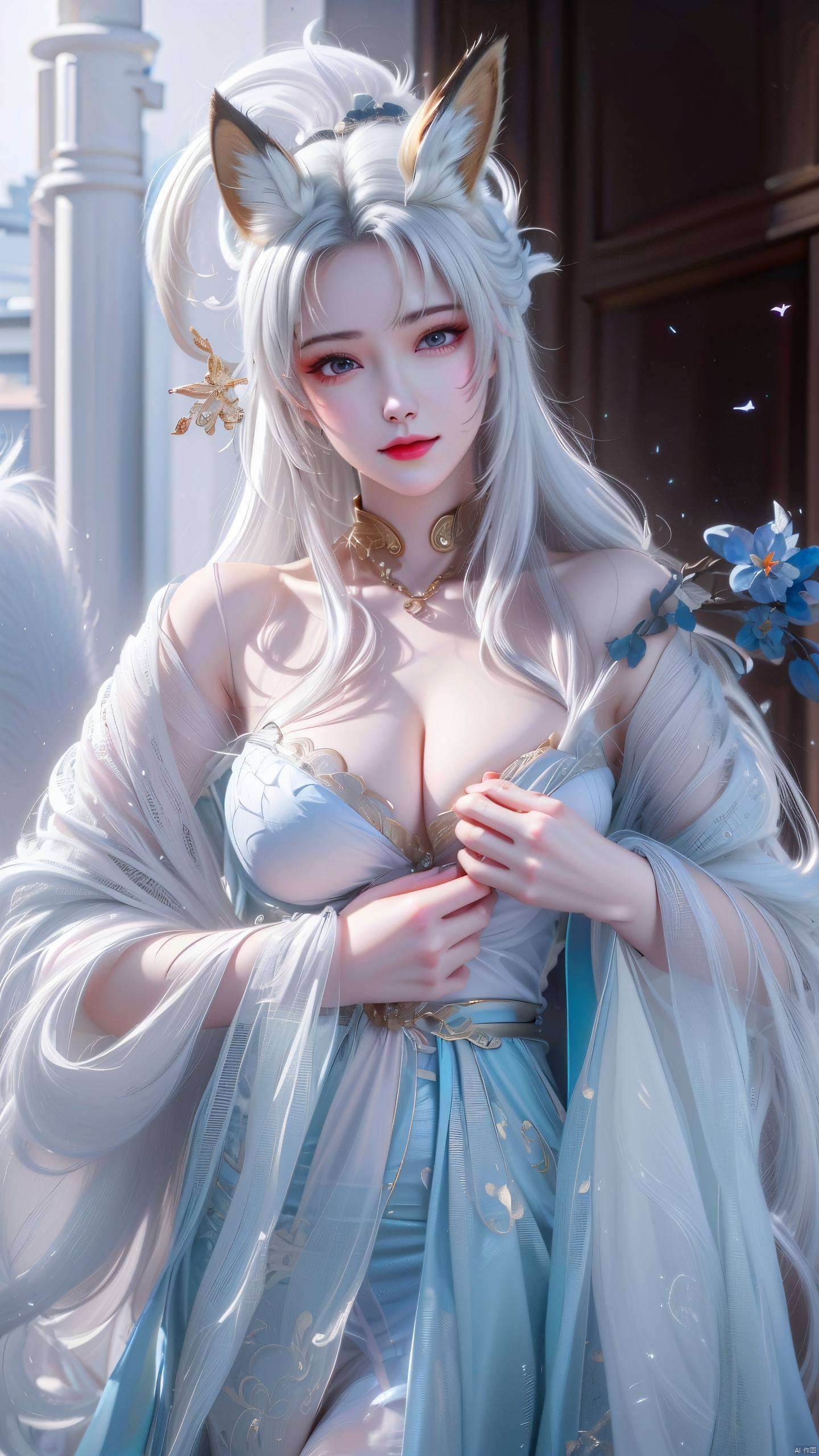 天狐仙子唯美壁纸动漫高清美图
