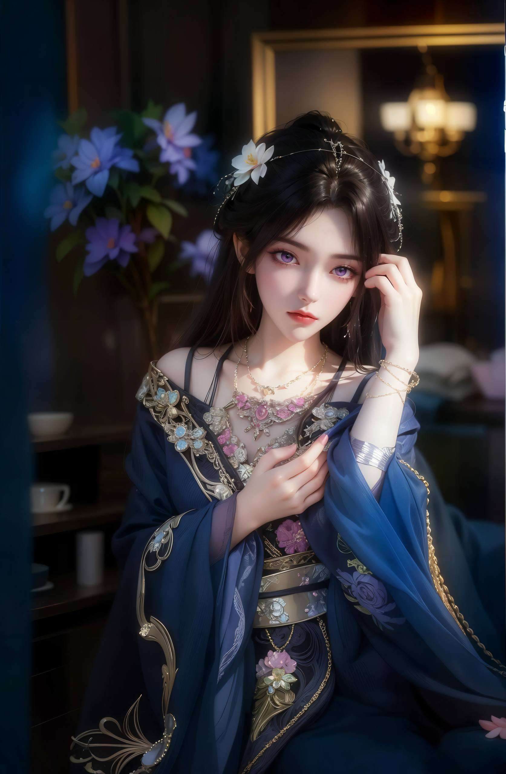 动态壁纸高清超长月婵高清美图