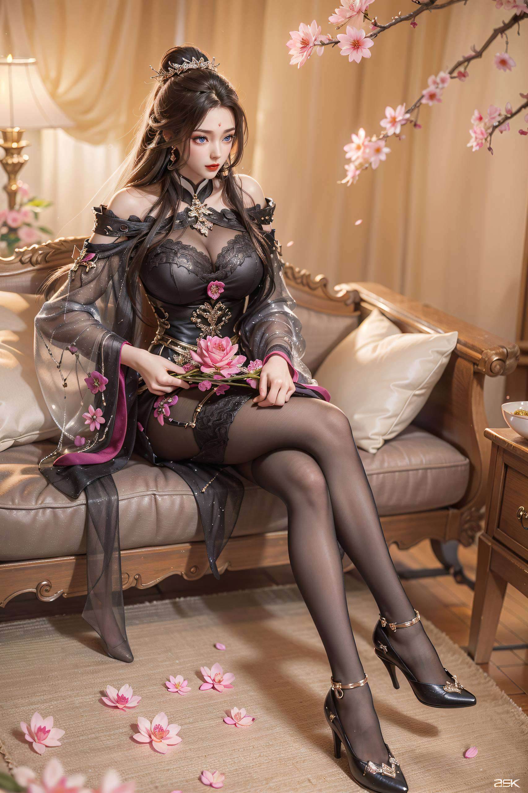 完美世界月婵嘟嘴壁纸高清美图