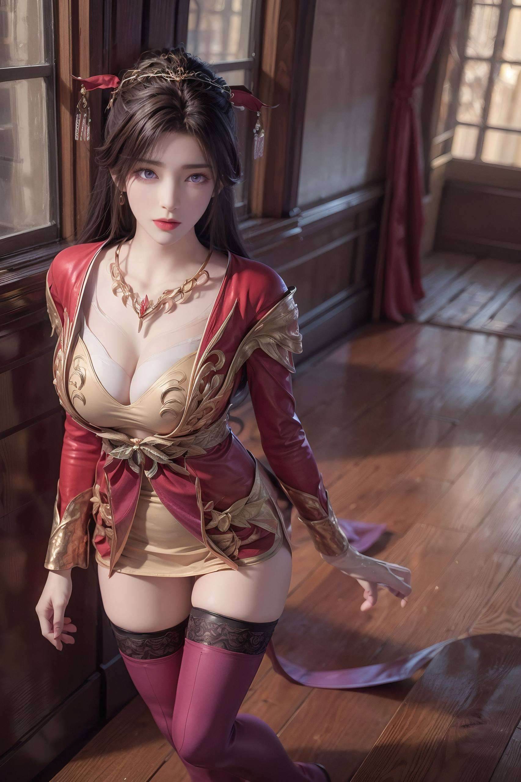 月婵仙子全身壁纸高清美图