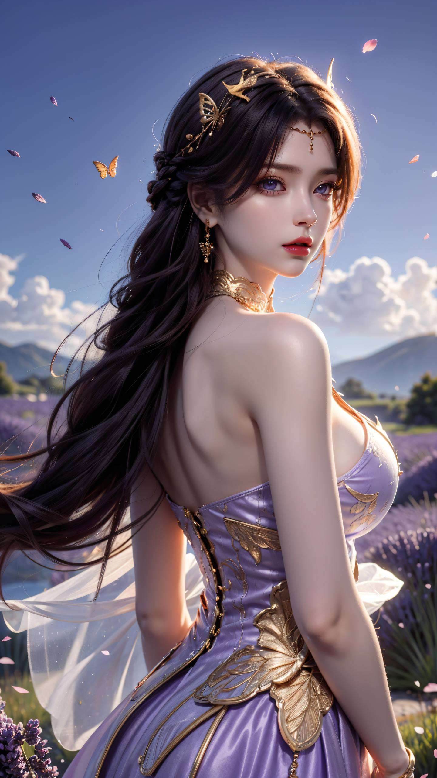 荒和云曦相认壁纸高清美图