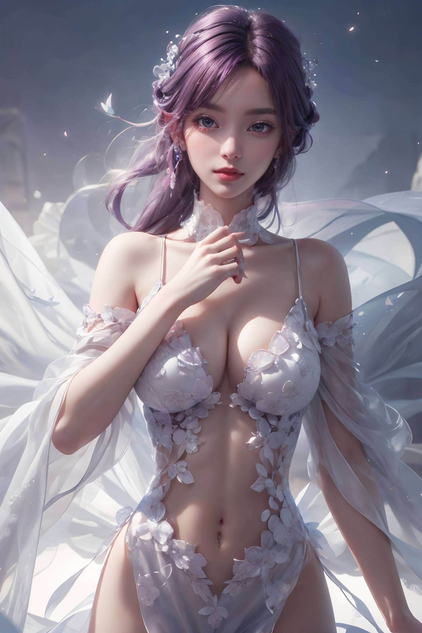 云曦三屏壁纸超清无水印高清美图