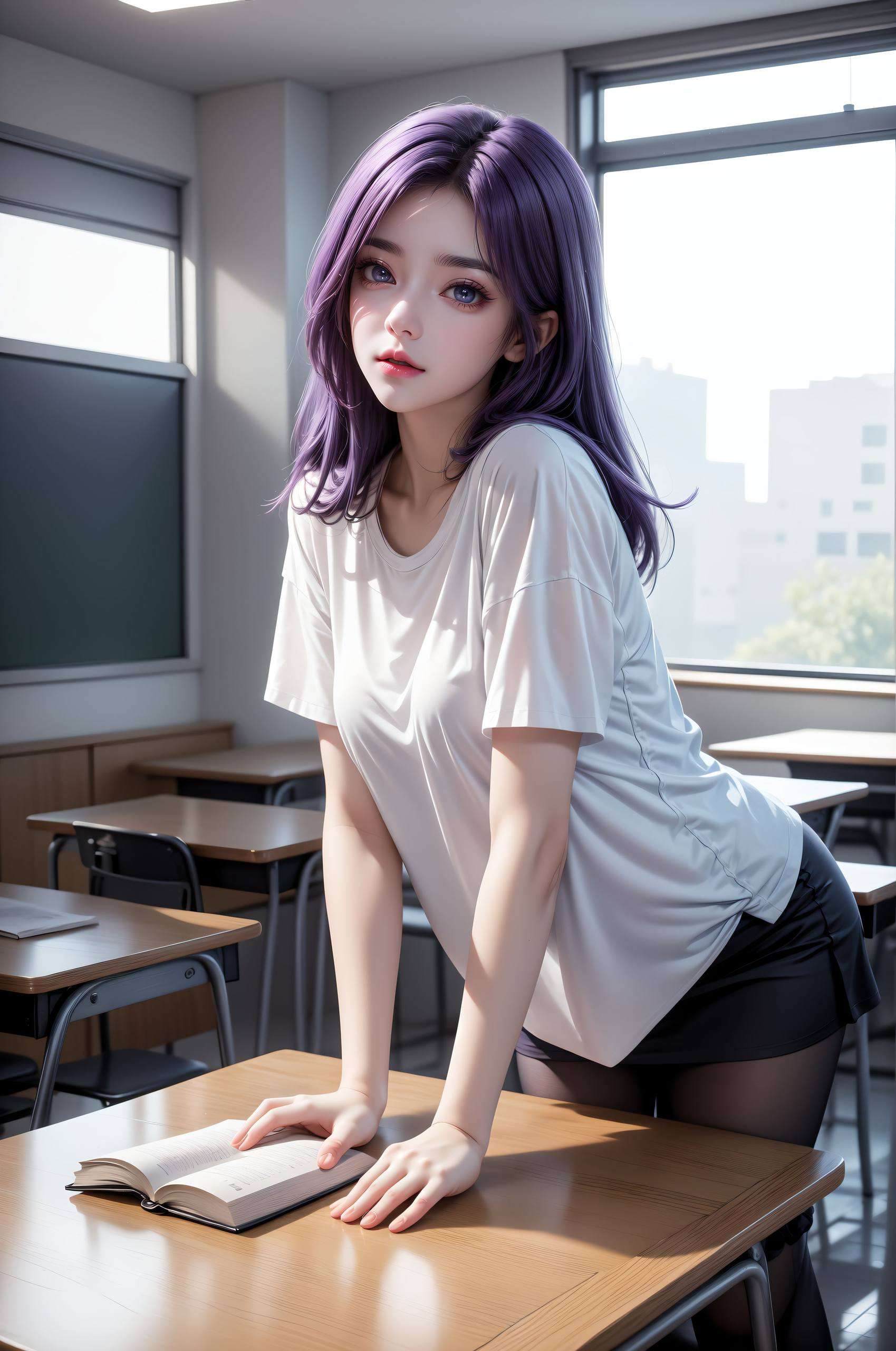 云曦侧颜高清动态壁纸4k全屏高清美图