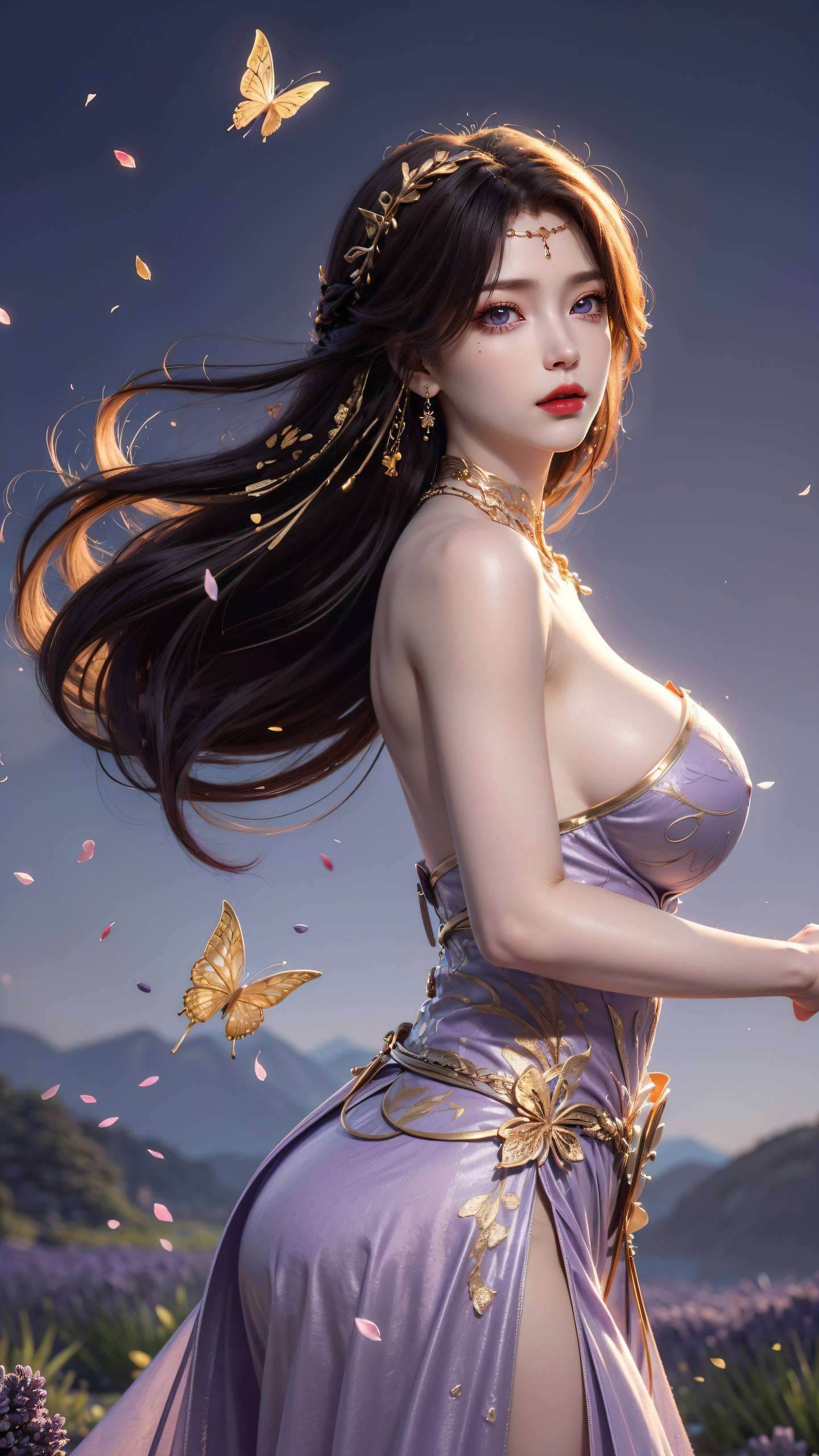云曦高清变装壁纸高清美图