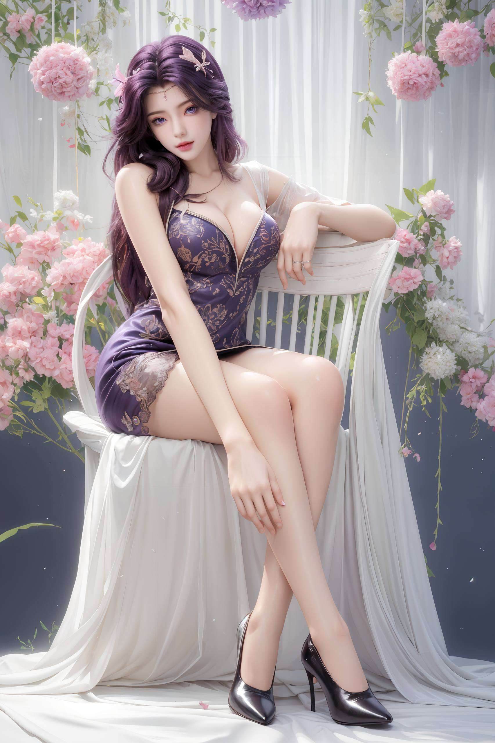 石昊和云曦拼图壁纸高清美图