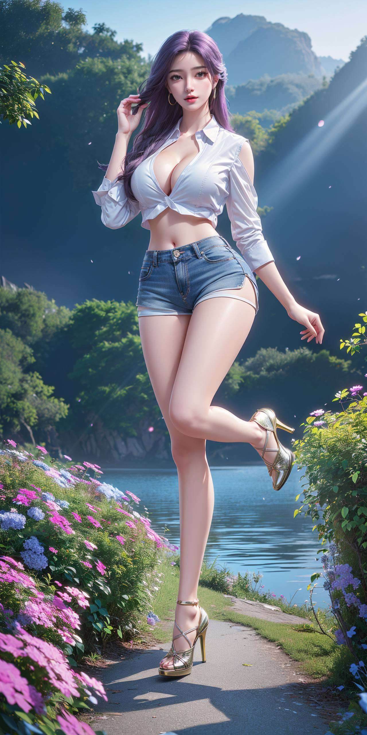 完美世界云曦正面壁纸高清美图